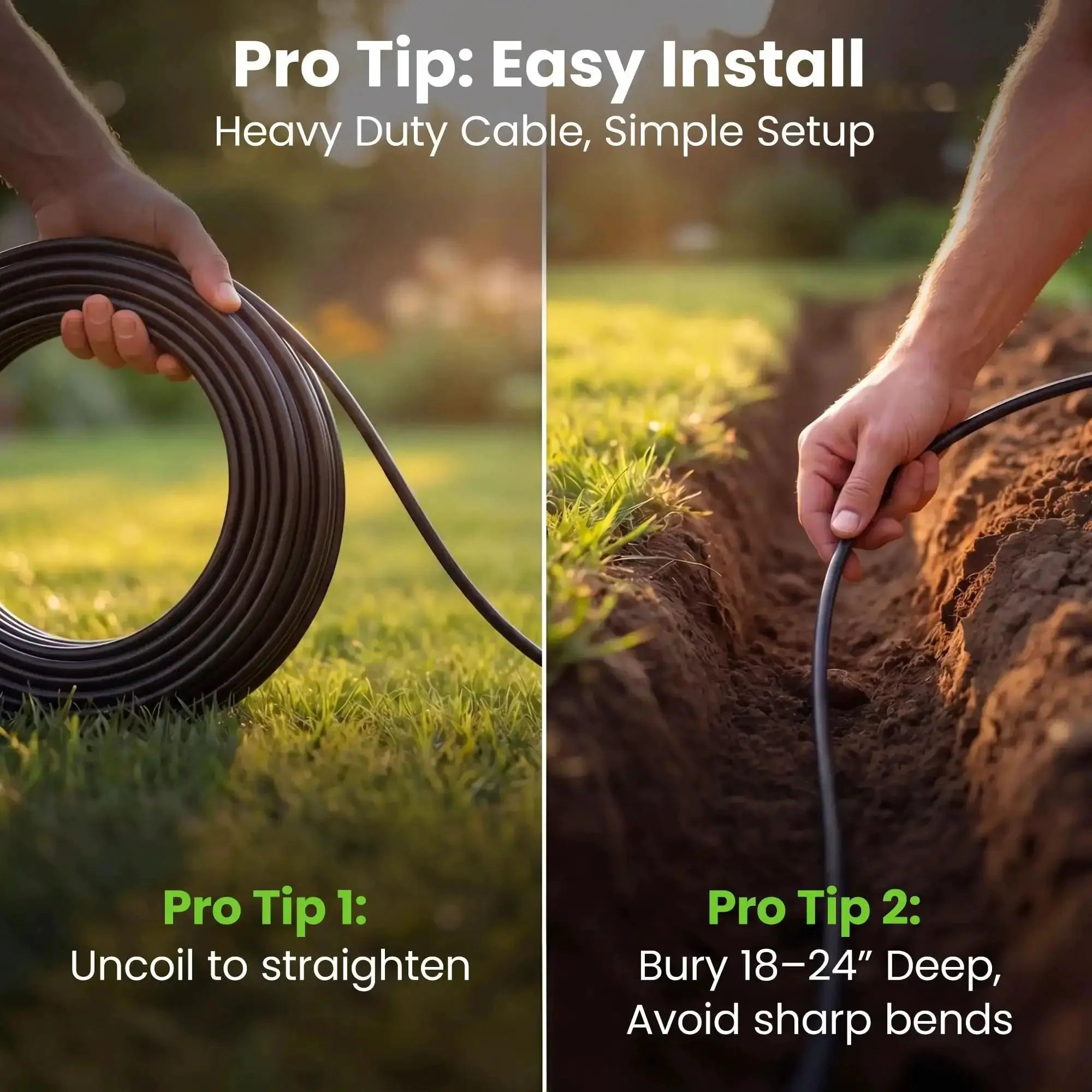 Outdoor Cat6 Ethernet Cable 250ft 23AWG Pure Copper FTP Shielded Direct Burial In Ground Waterproof UV Resistant LLDPE Jacket PoE Ready For Outdoor Router Backyard Network And LAN Internet Tough As Nails - Image 3