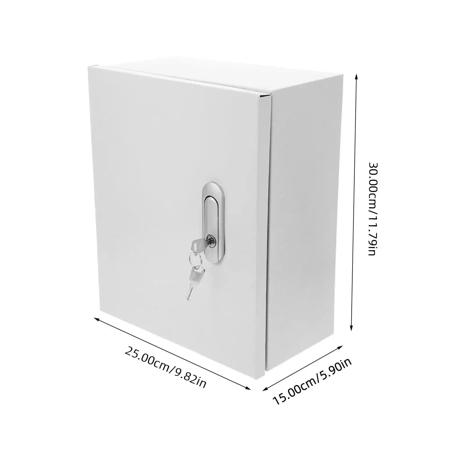 Outdoor Waterproof Stainless Steel Electrical Junction Box 250x300x140mm Wall Mounted Control Panel Enclosure For Home Power Distribution Built To Take On The Elements - Image 9