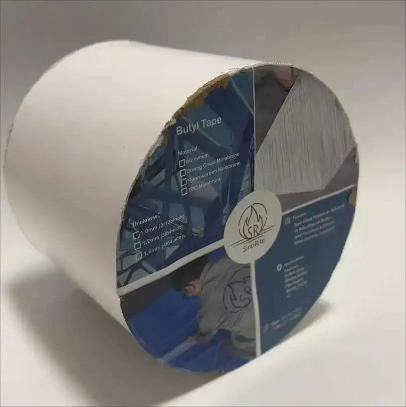 Outdoor Waterproof TPO Butyl Tape 3.94 Inch by 16.4 Feet by 1.6 mm For RV Marine Roof Sealant Sheet Repair Weatherproof UV Resistant Tough As Nails Durable