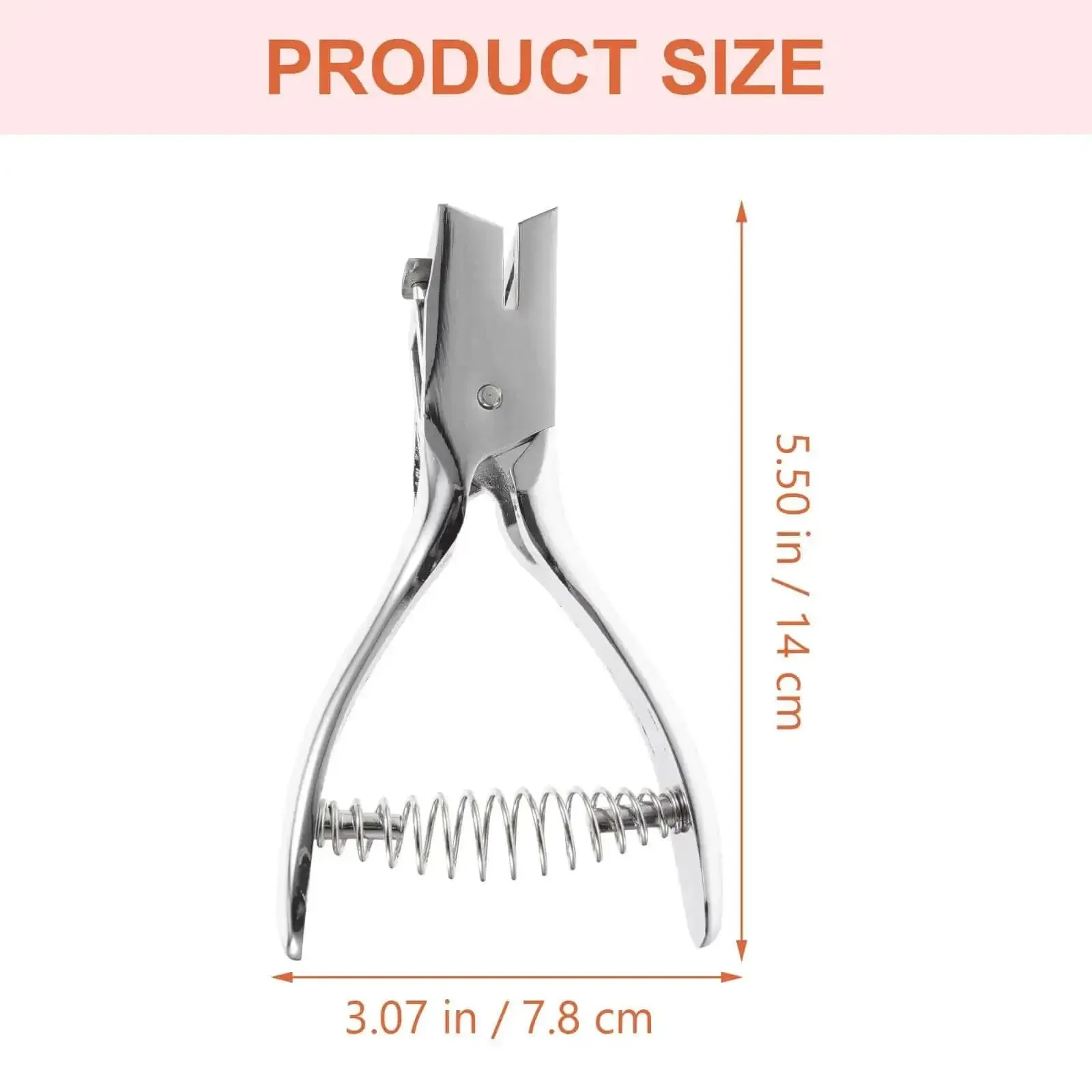 Oval Manual Hole Puncher Handy Portable Paper Punch Tool For Office And Crafting Up To Eight Sheets Sturdy Manual Punching Machine With Precise Paper Holes Included - Image 8