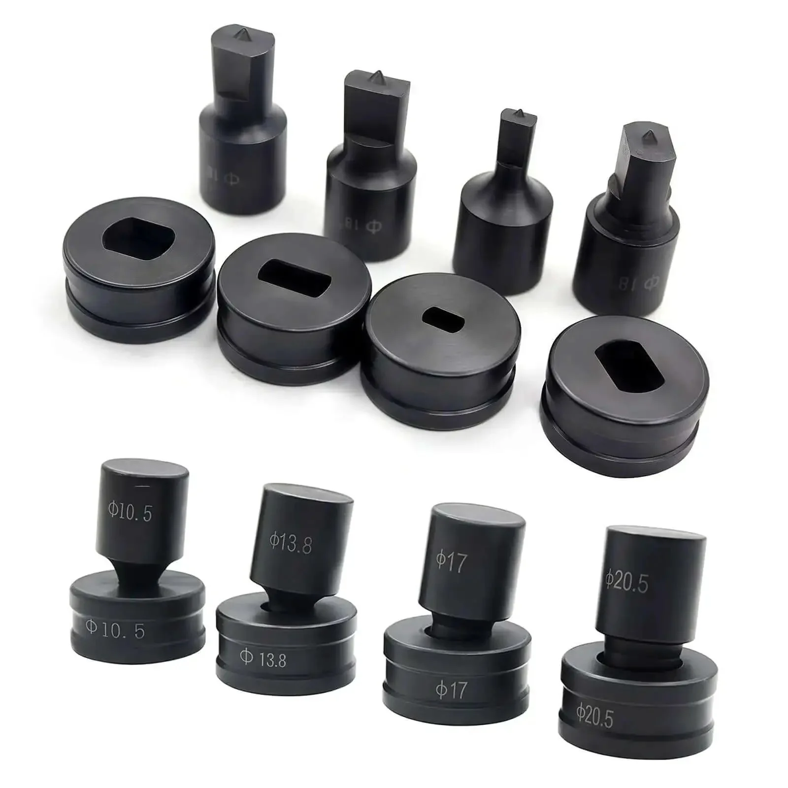 Oval Slotted Die For CH-70 Hydraulic Press Replacement Hole Punch Die For Heavy Duty Punching Machine 4x13mm Long Lasting Durability Suitable For Copper And Aluminum Sheet Metal - Image 5