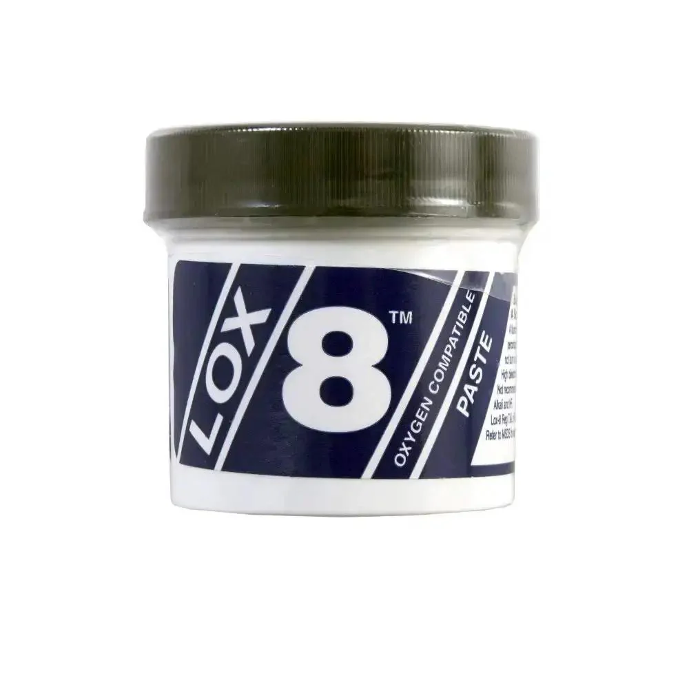 Oxygen Safe Paste Thread Sealant And Lubricant For Pipe Joints, 100 G Jar, Heavy Duty Seal Up To 10,000 Psi, Thick Paste Formula For Harsh Chemicals Like Chlorine And Oxidizers - Image 2