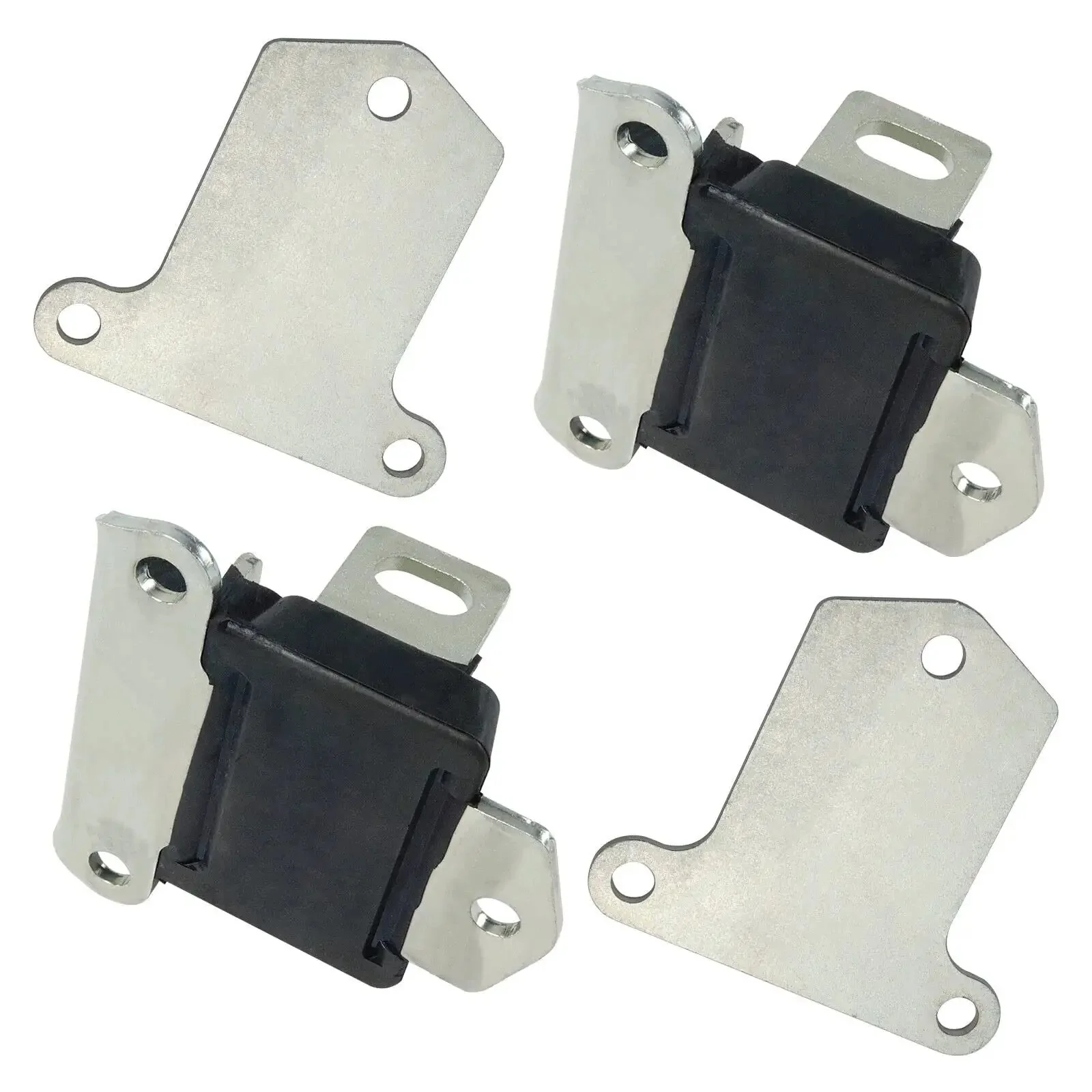 Pair Of Beefy Engine Motor Mounts 3474 For Chevy Small Block And Big Block V8 Engines, Compatible With 383 400 396 427 454 And Other Chevy Motors, Includes Two Mounts, Durable OEM Grade Replacement - Image 3
