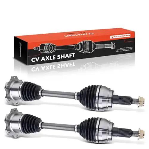 Pair Of Front CV Axle Shaft Assembly For Chevy Silverado 1500 2007-2020 4x4 Trucks Tahoe Suburban GMC Sierra 1500 2007-2020 Yukon Cadillac Escalade 2007-2020 Driver And Passenger Side - Image 2