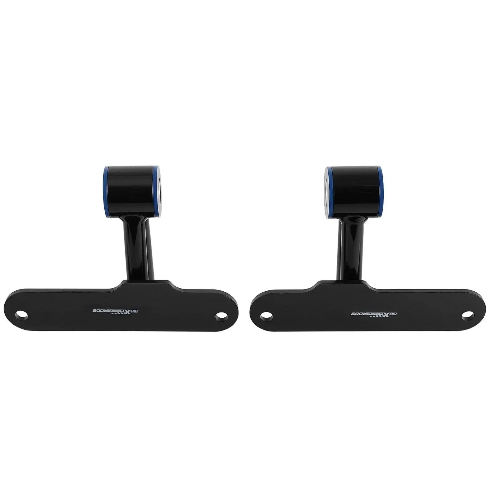 Pair Weld In Engine Swap Motor Mounts Kit For Ford SBF Small Block V8 289 302 351W Black Front Position Heavy Duty Includes Two Mounts And Four Plates Per Side Ready To Install No Fuss - Image 4