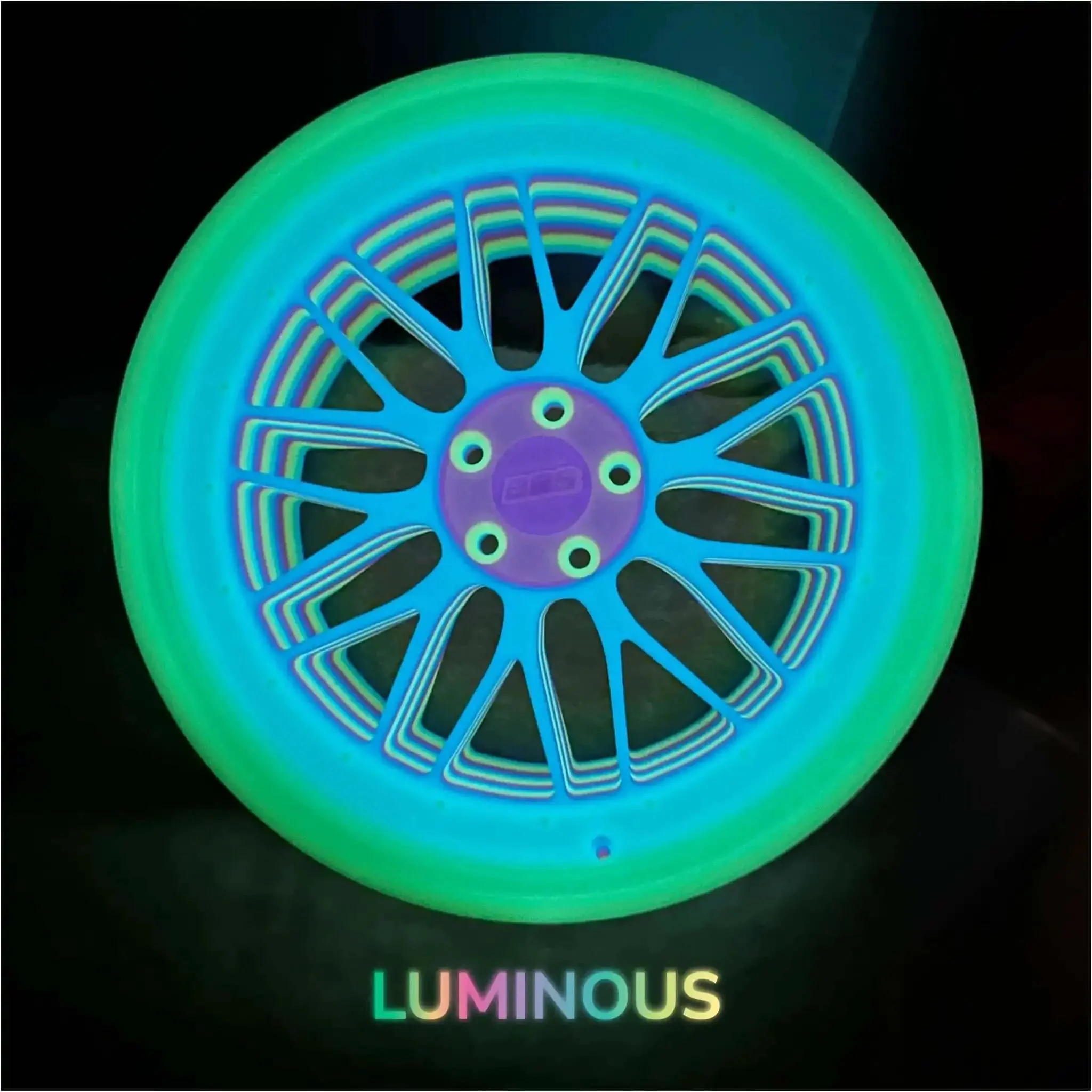 Panchroma Gradient Luminous Rainbow PLA Filament 1.75mm For 3D Printing 1kg Spool Dope Glow In The Dark Finish Smooth Flow Rich Color Shifts For Most FDM Printers - Image 8