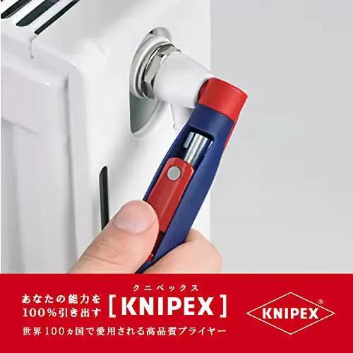 Pen Style Control Cabinet Key With Swivel Four Profile Heads, Eight And One Eighth Inch Long, Handy Portable Utility Key For Gas, Water And Electricity Shutoffs And Building HVAC Installations - Image 2