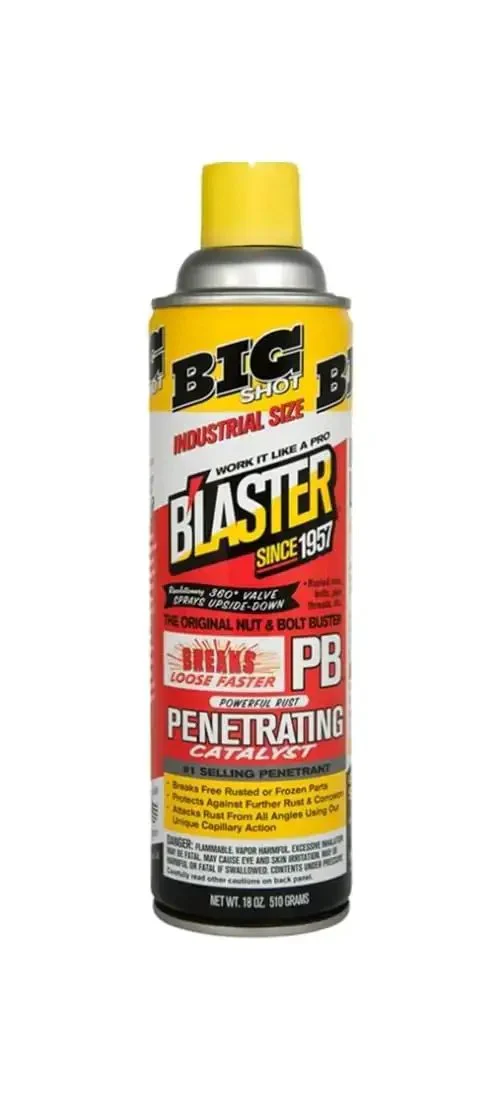 Penetrating Aerosol Oil For Stuck Nuts And Bolts, 18 Oz Can, Quick Lubrication And Rust Busting, Loosens Frozen Parts, Moisture Shield, A True Garage Staple For Automotive, Home, And Shop Use