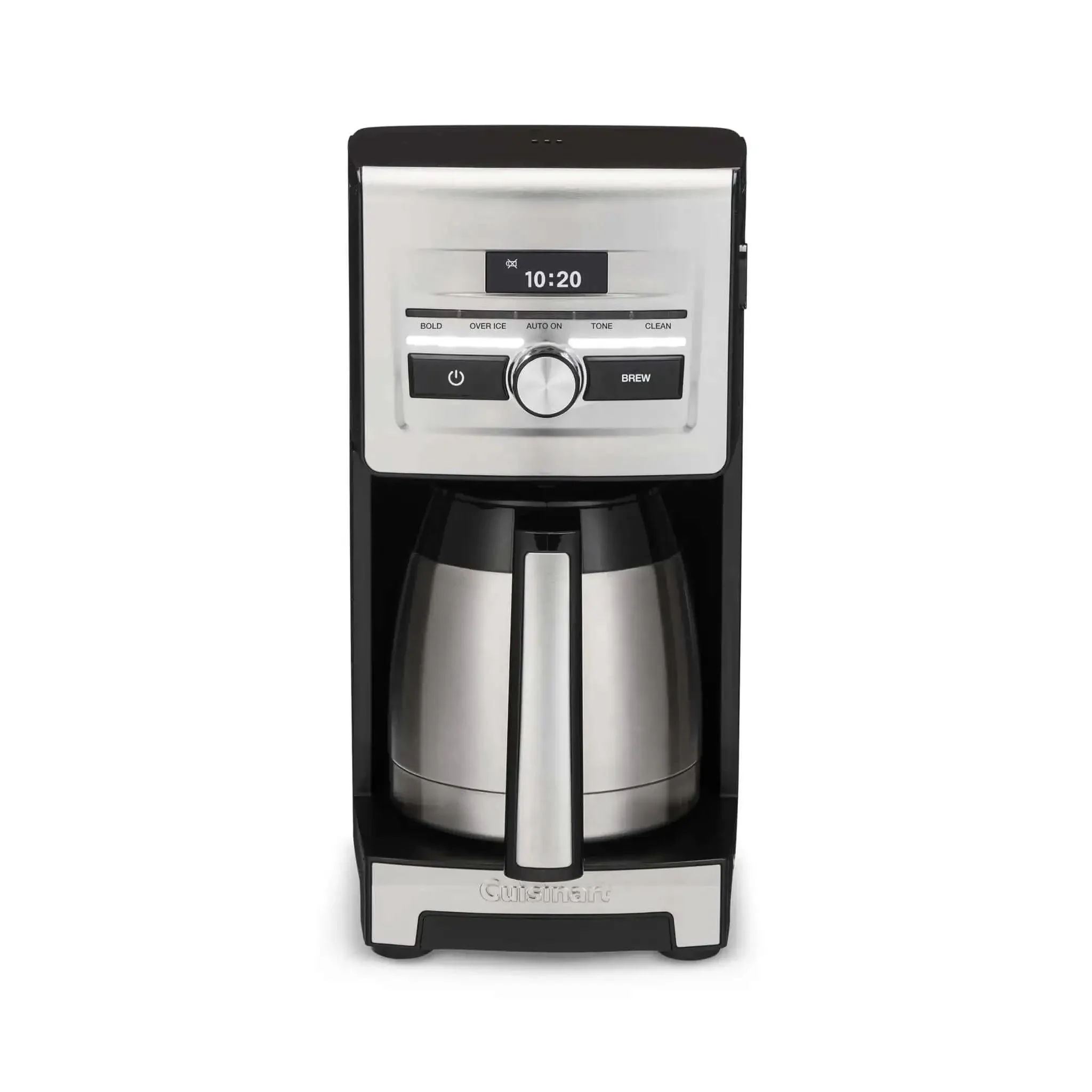 Personal Brew 10 Cup Thermal Coffee Maker Fully Automatic Programmable With No Fuss Hot Or Over Ice Options Brew Strength Control And 52 Ounce Removable Water Reservoir DCC 10