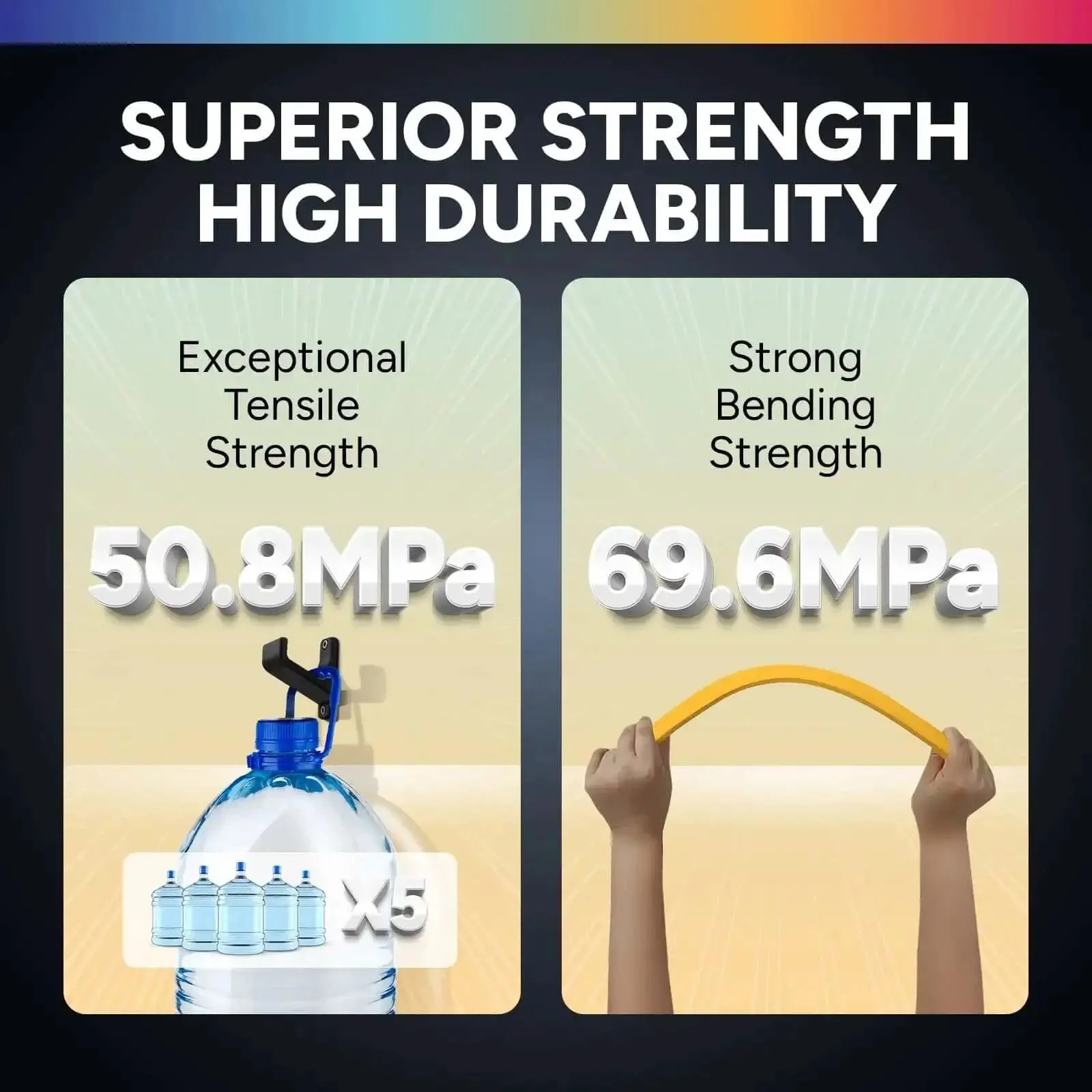 PETG 3D Printer Filament 1.75mm 1Kg Spool Gold Color Strong Yet Easy Like PLA With ABS Toughness Superior Layer Adhesion Dimensional Accuracy About 0.02mm Fits Most FDM Printers Neatly Wound And Durable - Image 7