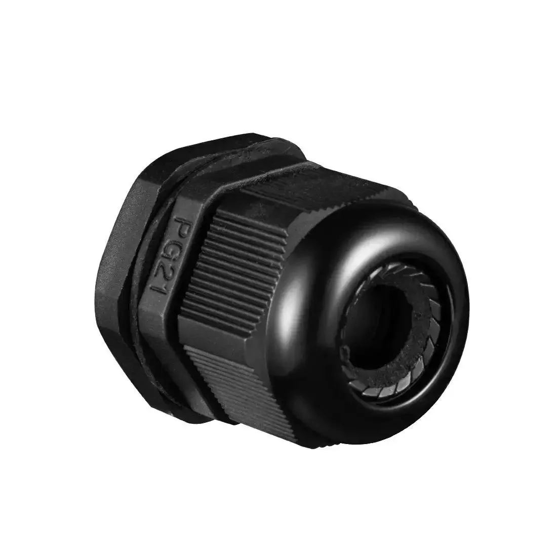 PG21 Nylon Cable Gland Joint Waterproof IP68 Locknut Kit For 13 To 18 mm Cable Wires With Adjustable Seal, Dust Proof And Chemical Resistant, 10 Pack For Junction Boxes, Ideal For Marine, Industrial And Outdoor Enclosures - Image 5