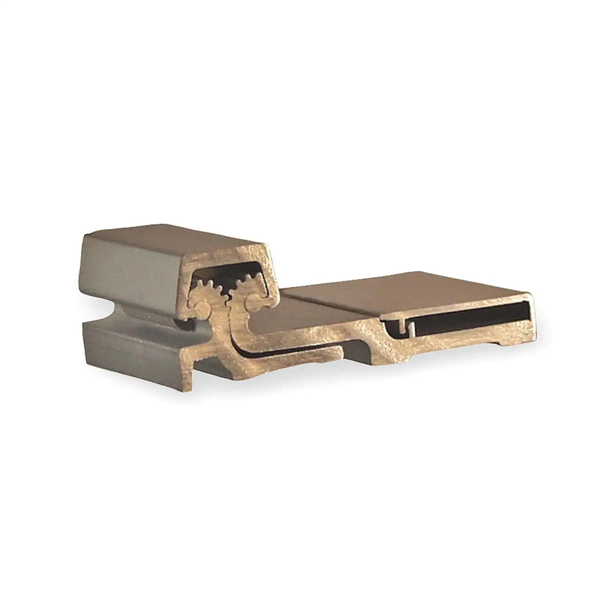 Piano Geared Hinge 2-7/8 Inch Wide Aluminum Door Hinge With Full Surface Mount 180 Degree Swing 10 Holes Per Leaf 0.187 Inch Leaf Thickness Heavy Duty Cabinet And Gate Hardware Not Included