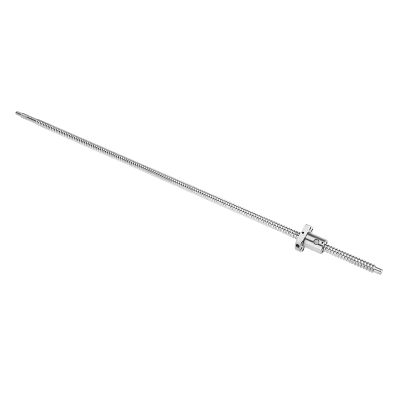 Piercing Ball Screw Tool SFU1204 700mm With Anti Backlash Dope Rolled Ballscrew For CNC Machines Smooth Motion And High Precision Silver Finish Modern Design Built To Last - Image 6