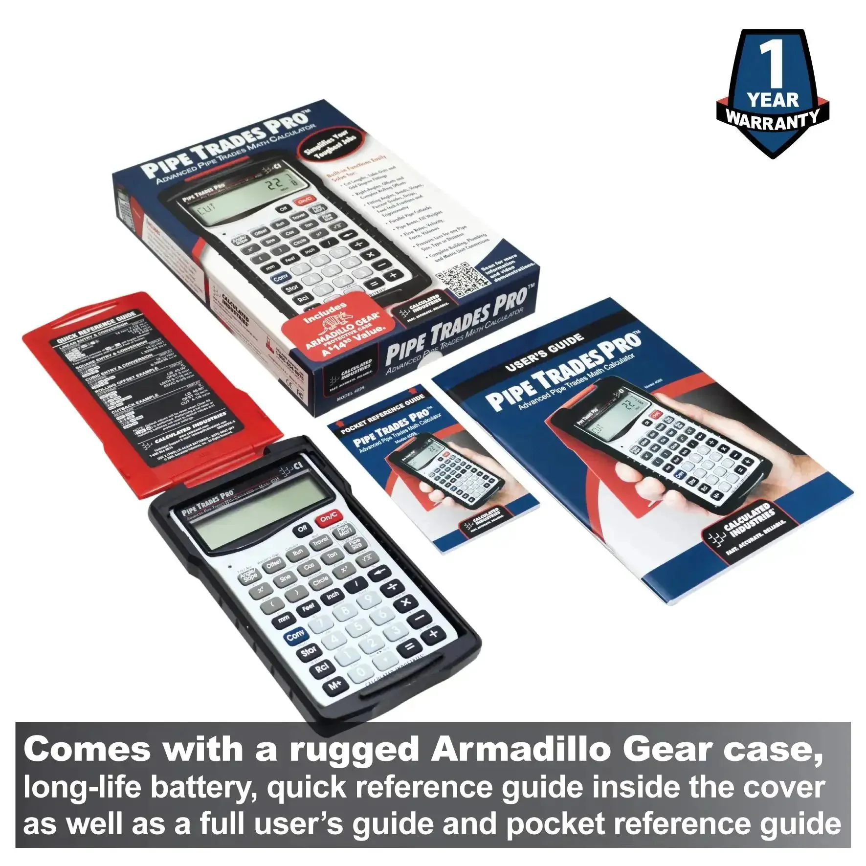 Pipe Trades Pro Advanced Layout And Design Calculator For Pipefitters Steamfitters Sprinklerfitters And Welders With Built In Data For Seven Materials Plus - Image 3
