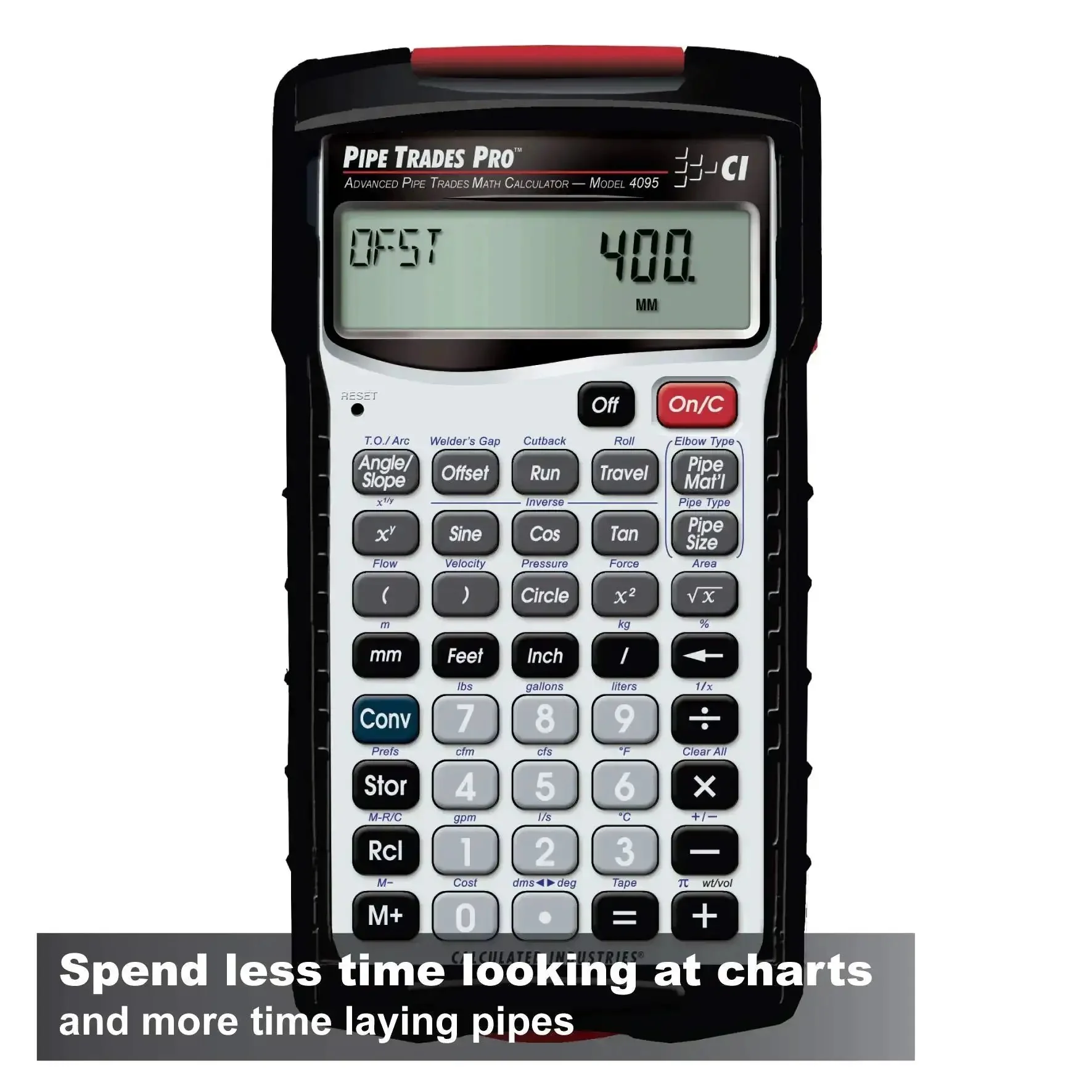Pipe Trades Pro Advanced Layout And Design Calculator For Pipefitters Steamfitters Sprinklerfitters And Welders With Built In Data For Seven Materials Plus - Image 7