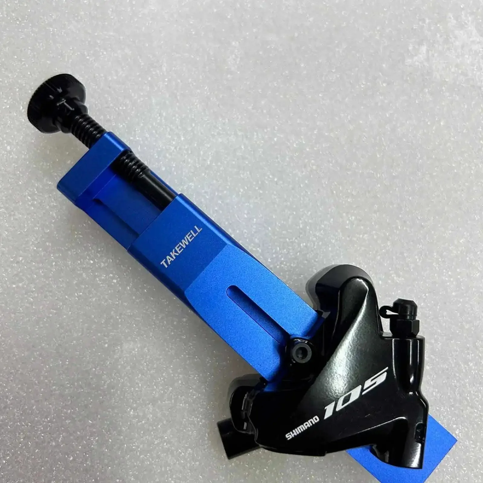Piston Press Tool For Brake Calipers Universal Bicycle Hydraulic Disc Brake Piston Tool Compatible With Shimano, SRAM And All Brands Aluminum Alloy Blue Handy Tool - Image 4