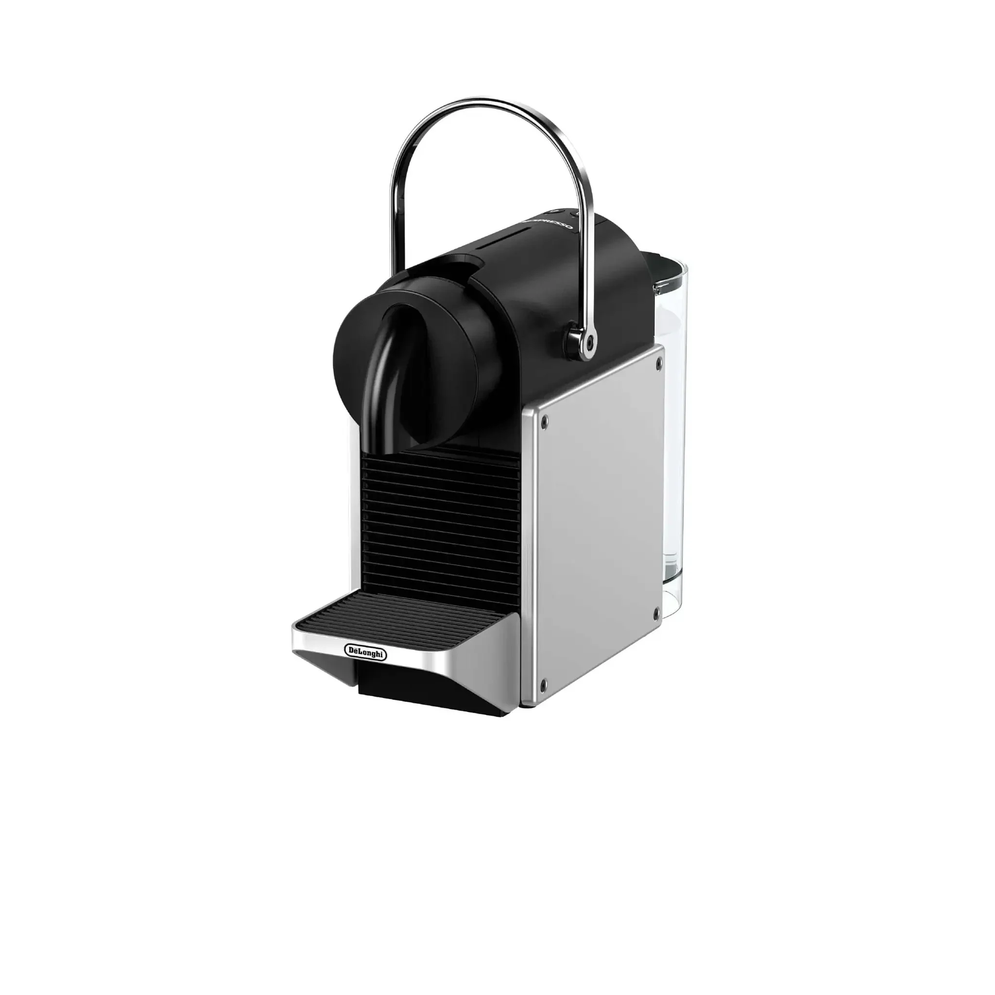 Pixie Aluminum Espresso Machine For Capsule Coffee Lovers, Compact DeLonghi Brewer With Espresso And Lungo Settings, Ultra Easy To Use, Sleek Industrial Style, Your Quick Caffeine Fix For Fast Mornings - Image 3