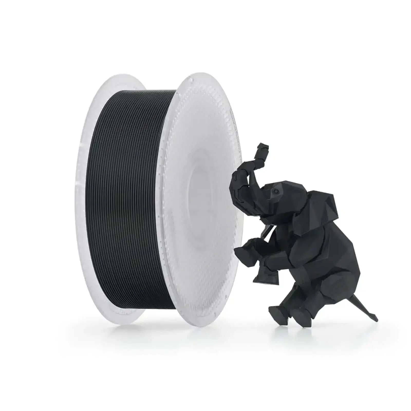 PLA Basic Filament 1.75mm 1kg Spool For 3D Printing, Smooth Finish, Low Warp, Easy To Print, Compatible With Most FDM Printers, Beginner Friendly, Pro Grade Quality, Minimal Stringing, Consistent Flow, Easy Layer Adhesion, Black
