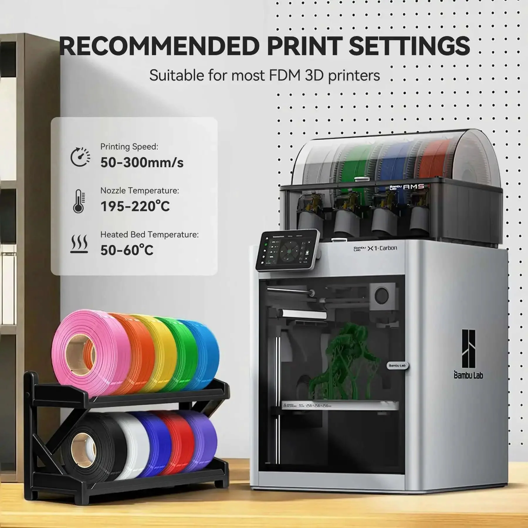 PLA Plus 2.0 No Spool Filament Refill Bundle 4x1kg Black 1.75mm High Toughness For Reusable Spools And Bambu Lab 3D Printers Space Saver Refill Pack With Durable Easy Feed For Strong, Precise Prints - Image 5