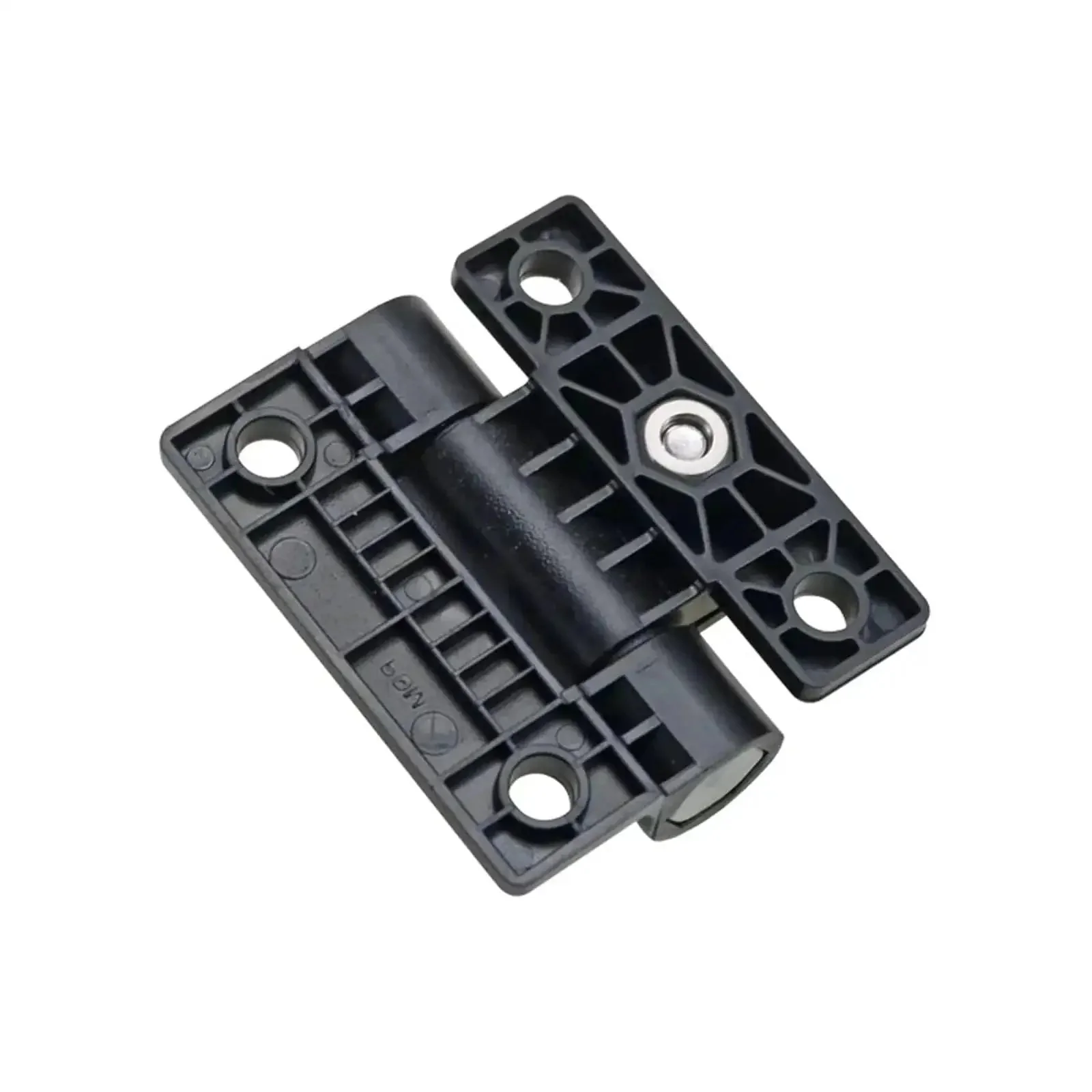 Plastic Hinges With Adjustable Damping And Stop At Any Time Torque Control, Small White 1-Piece Gate Hinge For Doors And Cabinets, No Fuss, Smooth Close, Durable And Lightweight