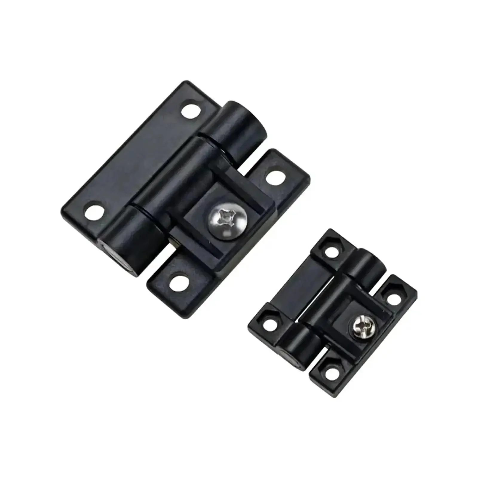 Plastic Hinges With Adjustable Damping And Stop At Any Time Torque Control, Small White 1-Piece Gate Hinge For Doors And Cabinets, No Fuss, Smooth Close, Durable And Lightweight - Image 2