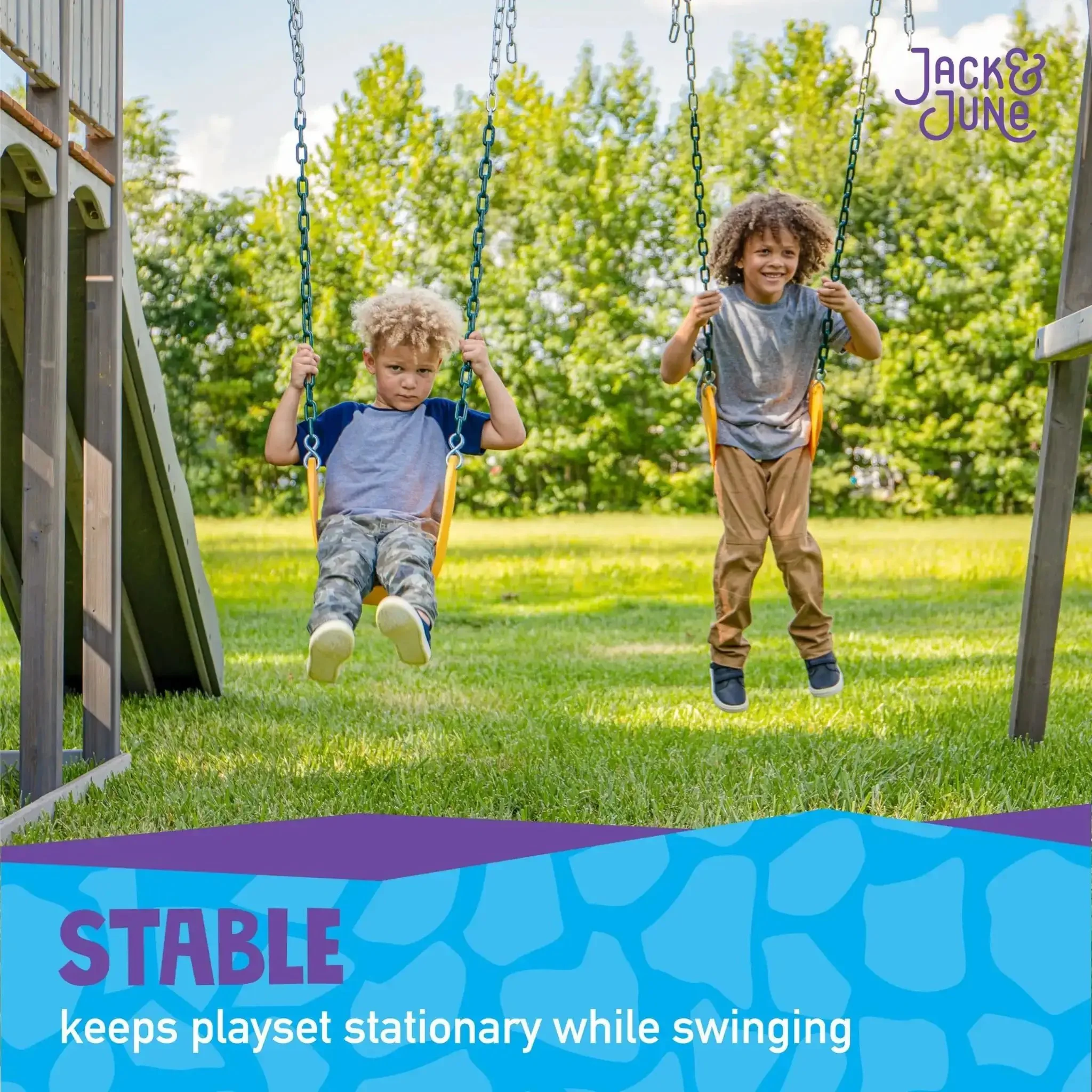 Playset Anchor Kit For Swing Sets Heavy Duty Ground Anchors That Keep Your Set Rock Solid Stationary And Safer For Outdoor Fun Easy Install Swing Set Hardware To Secure Play Equipment And Protect Your Kids - Image 15