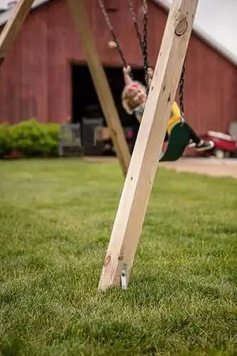 Playset Anchor Kit For Swing Sets Heavy Duty Ground Anchors That Keep Your Set Rock Solid Stationary And Safer For Outdoor Fun Easy Install Swing Set Hardware To Secure Play Equipment And Protect Your Kids - Image 4