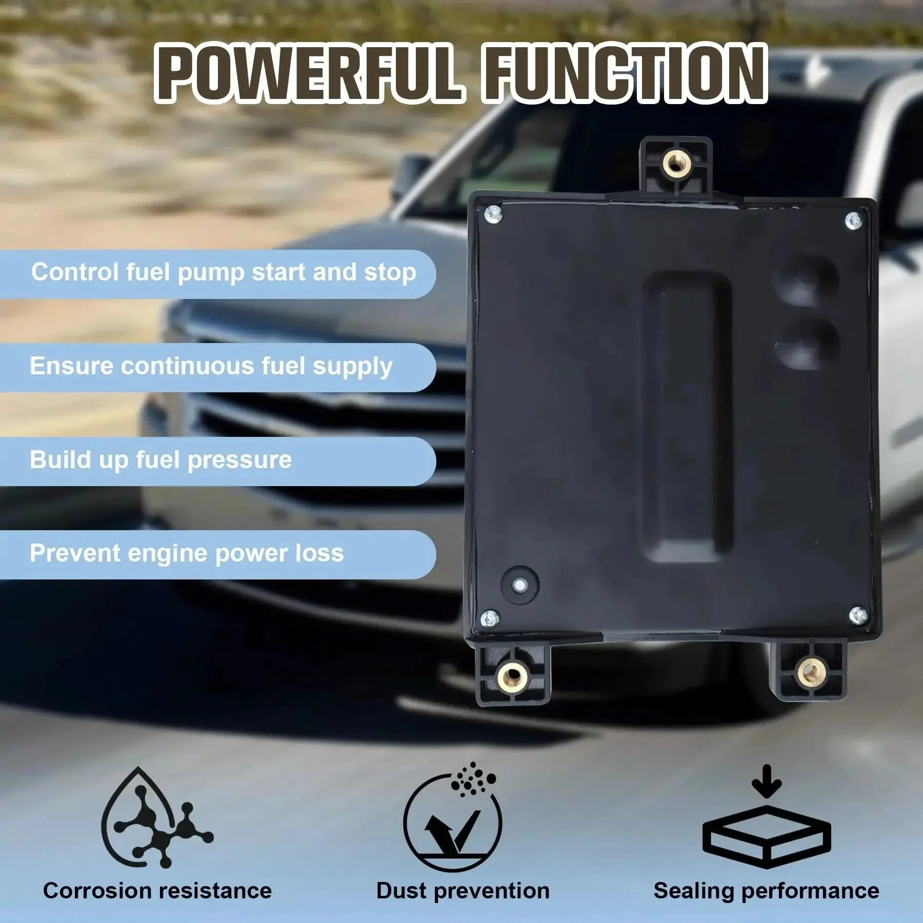 Plug-And-Play 601-132 Fuel Pump Flow Control Module For 2007-2009 GM Trucks And SUVs Replacement 20759945 Pre-Programmed Drop-In Upgrade Fits Silverado Tahoe Suburban Express Colorado Express Cargo And More - Image 3