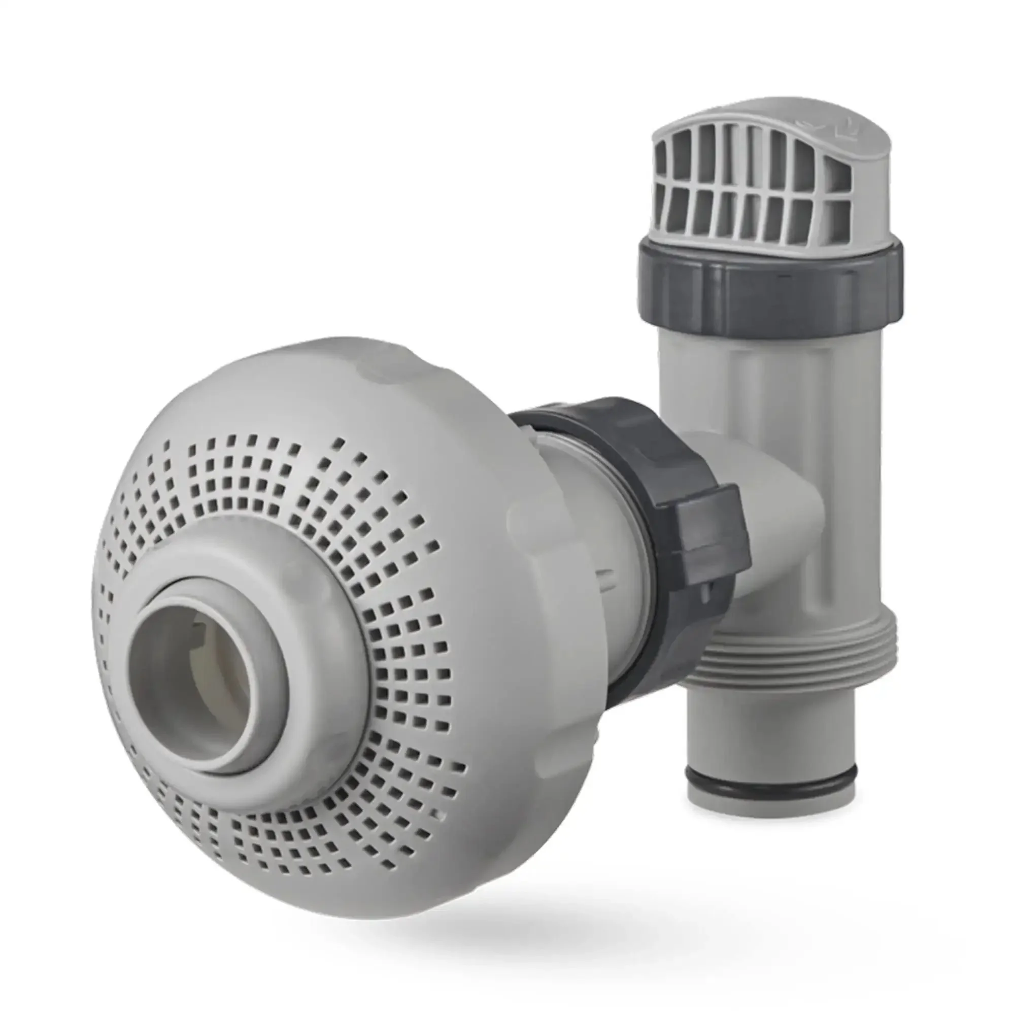 Plug And Play Above Ground Pool Inlet Air And Water Jet Part Kit With Plunger Valve O Ring Strainer Connectors Strainer Grids And Jet Nozzle Set For Easy Circulation And Replacement - Image 3