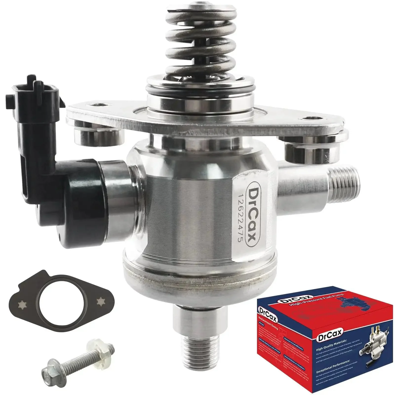 Plug-And-Play High Pressure Fuel Pump 12622475 Drop-In Replacement For Chevrolet Equinox, Traverse, Impala, Limited Camaro, GMC Terrain, Canyon, Buick Enclave, Cadillac SRX XTS CTS ATS 3.0L 3.6L V6