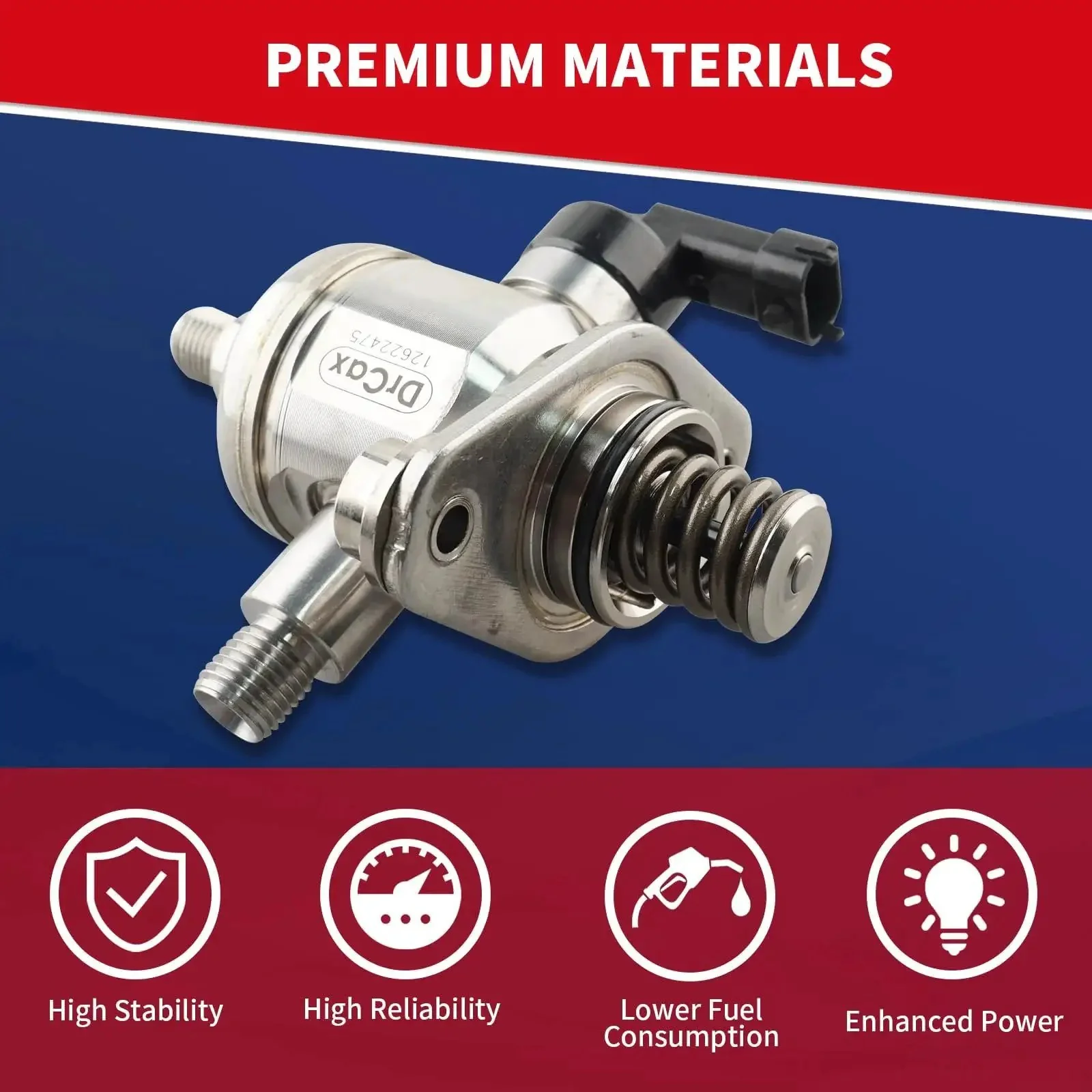 Plug-And-Play High Pressure Fuel Pump 12622475 Drop-In Replacement For Chevrolet Equinox, Traverse, Impala, Limited Camaro, GMC Terrain, Canyon, Buick Enclave, Cadillac SRX XTS CTS ATS 3.0L 3.6L V6 - Image 5