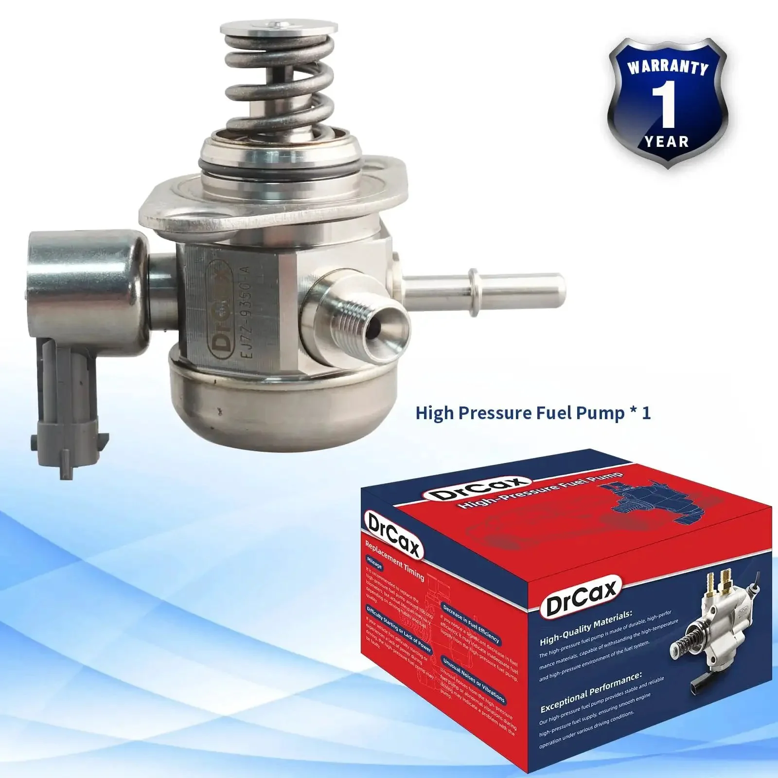 Plug-And-Play High Pressure Fuel Pump For Ford Edge Escape Explorer Focus Fusion Mustang And Lincoln MKC MKZ 2015-2021 2.0L 2.3L L4 Replacement GDP208 HM10033 Direct Fit - Image 2