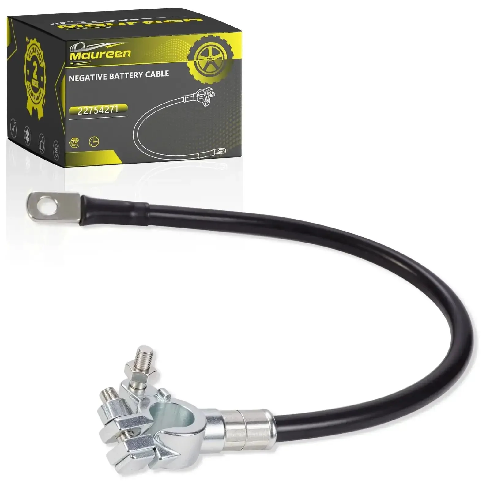 Plug And Play Negative Battery Cable Replacement For 2009 To 2016 Cruze Orlando Verano OE 22754271 Direct Fit Built Tough Against Heat And Corrosion Easy Install