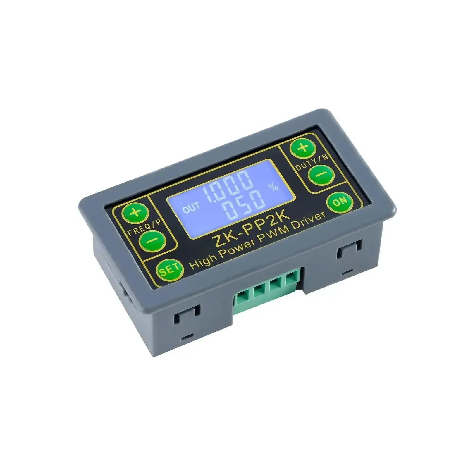 Plug-and-Play PWM Pulse Generator For Motor Speed Control With LCD Readout, 1Hz To 150KHz Frequency Range, Swappable PWM Or Pulse Mode, Adjustable Driver Module, 3.3V To 30V Supply, DIY Friendly, High Power Signal Generator - Image 2