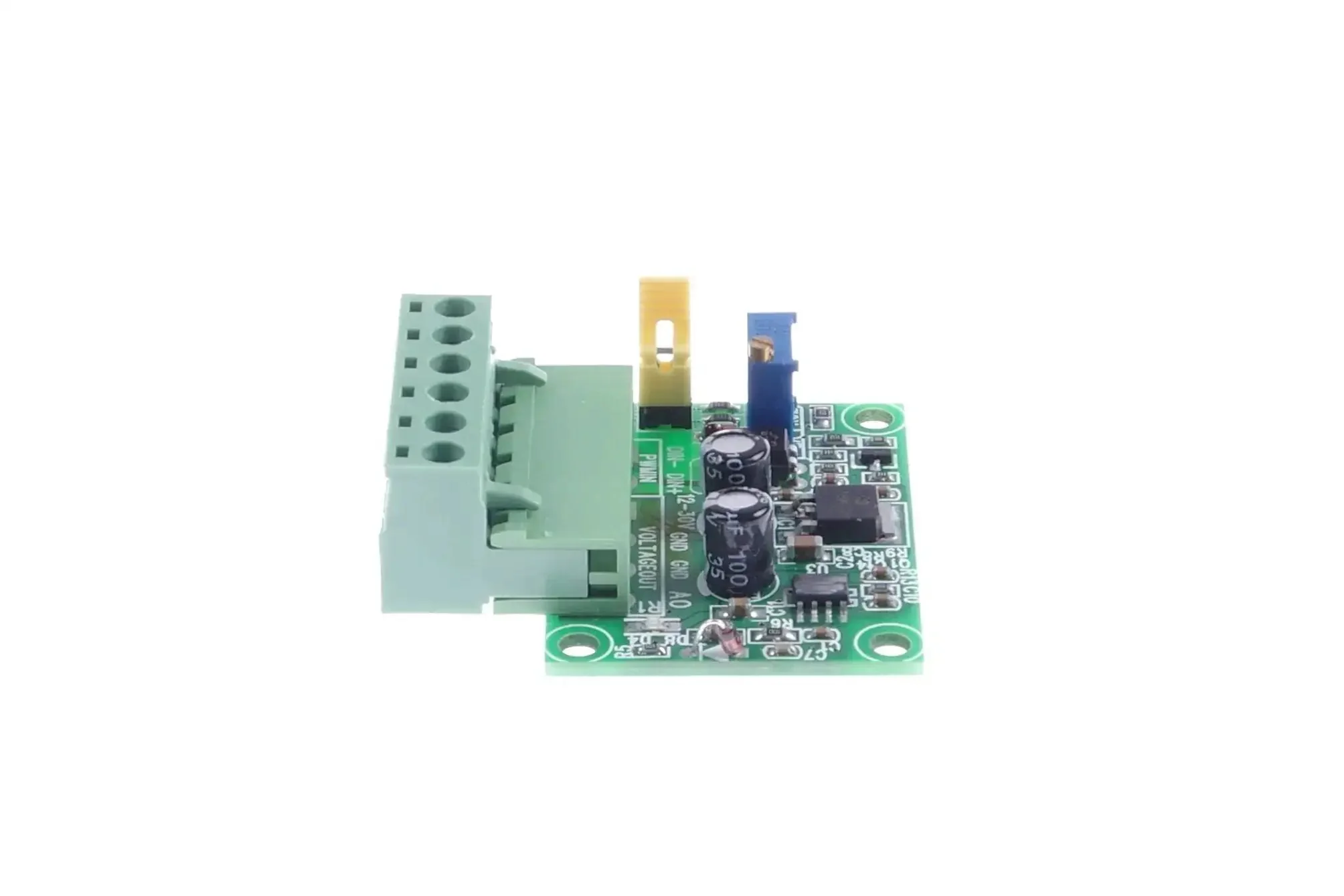 Plug and Play PWM to 0-10V Conversion Module for PLCs and Industrial Controls, Digital to Analog Interface for Quick Signal Bridging, 1kHz-3kHz PWM Range, 4.5V-10V Input, 5V Jump Cap Ready, Rugged Industrial Grade - Image 3