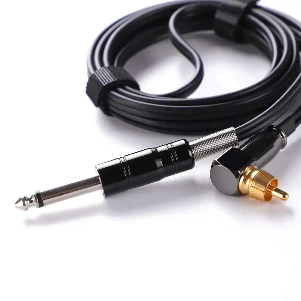 Plug And Play Rotary Tattoo Pen Spare Power Cord With RCA Connector Black Replacement For Most Tattoo Pen Machines, Durable RCA Lead For Reliable Power Transfer, Smooth Operation And Consistent Ink Sessions - Image 3