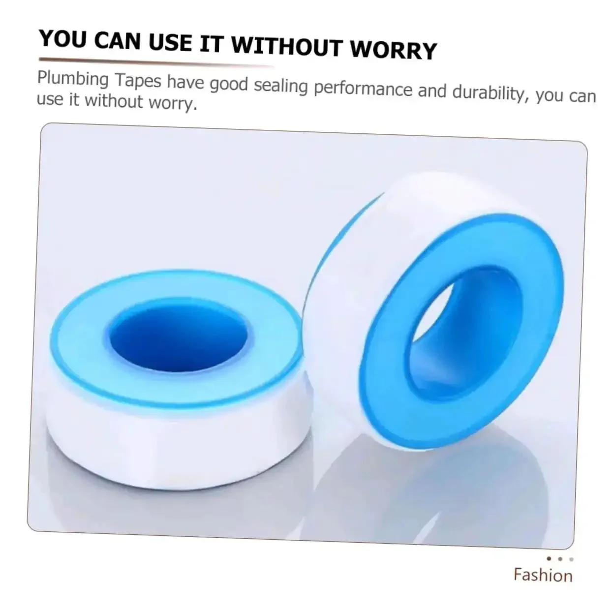 Plumber Grade PTFE Thread Tape 10 Rolls For Pipe Threads Water Tight Sealant High Temperature Resistant Flexible Durable Waterproof Leak Prevention Easy To Use On All Thread Types - Image 2