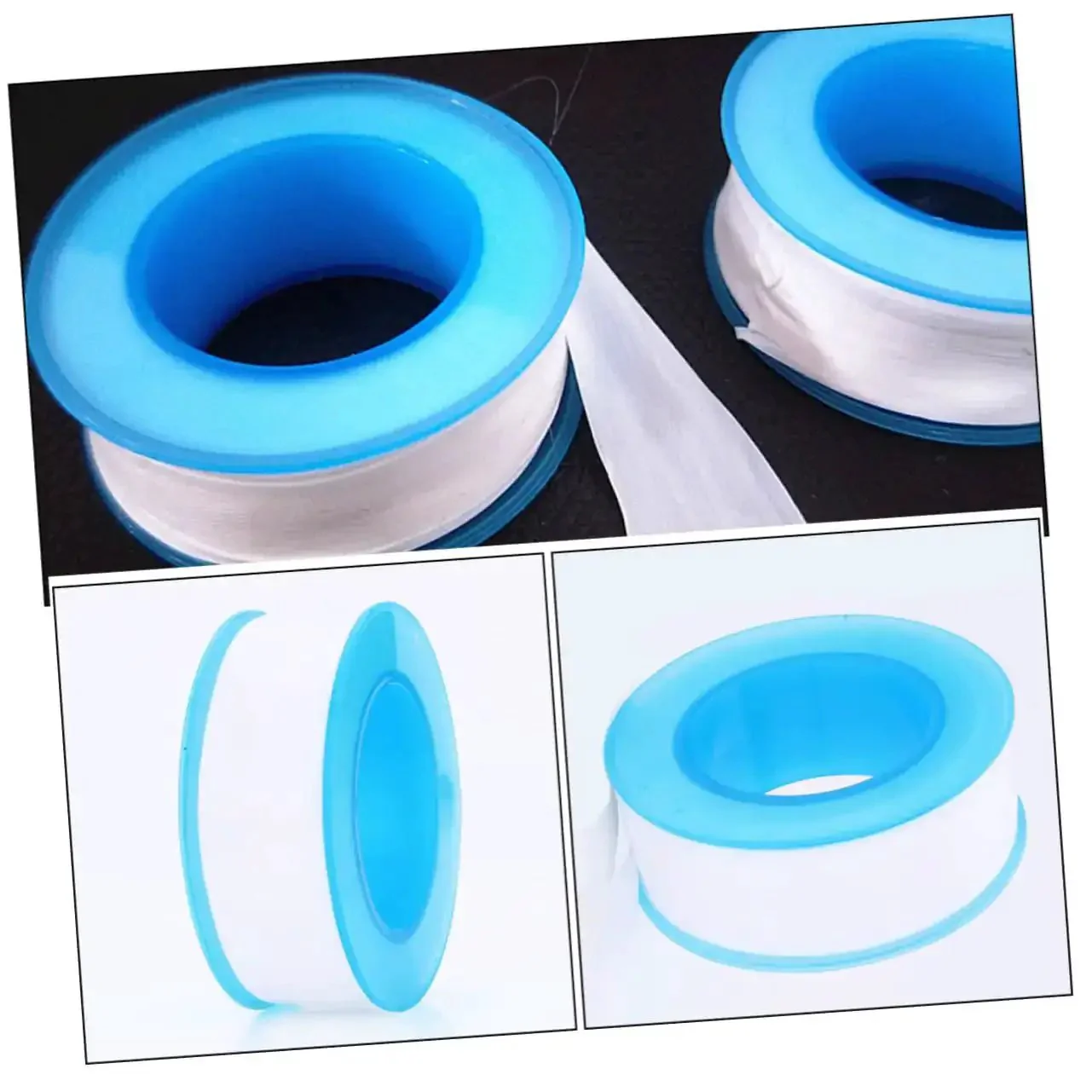 Plumber Grade PTFE Thread Tape 10 Rolls For Pipe Threads Water Tight Sealant High Temperature Resistant Flexible Durable Waterproof Leak Prevention Easy To Use On All Thread Types - Image 7