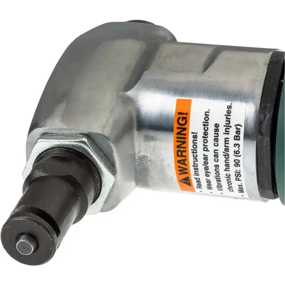 Pneumatic Nibbler For Sheet Metal With Lightweight Aluminum Housing, Cuts Up To 16 Gauge Steel, Burr Free Edge Finish, Adjustable Die For Various Cutting Profiles, A Real Workhorse For Auto Body And Fabrication - Image 2