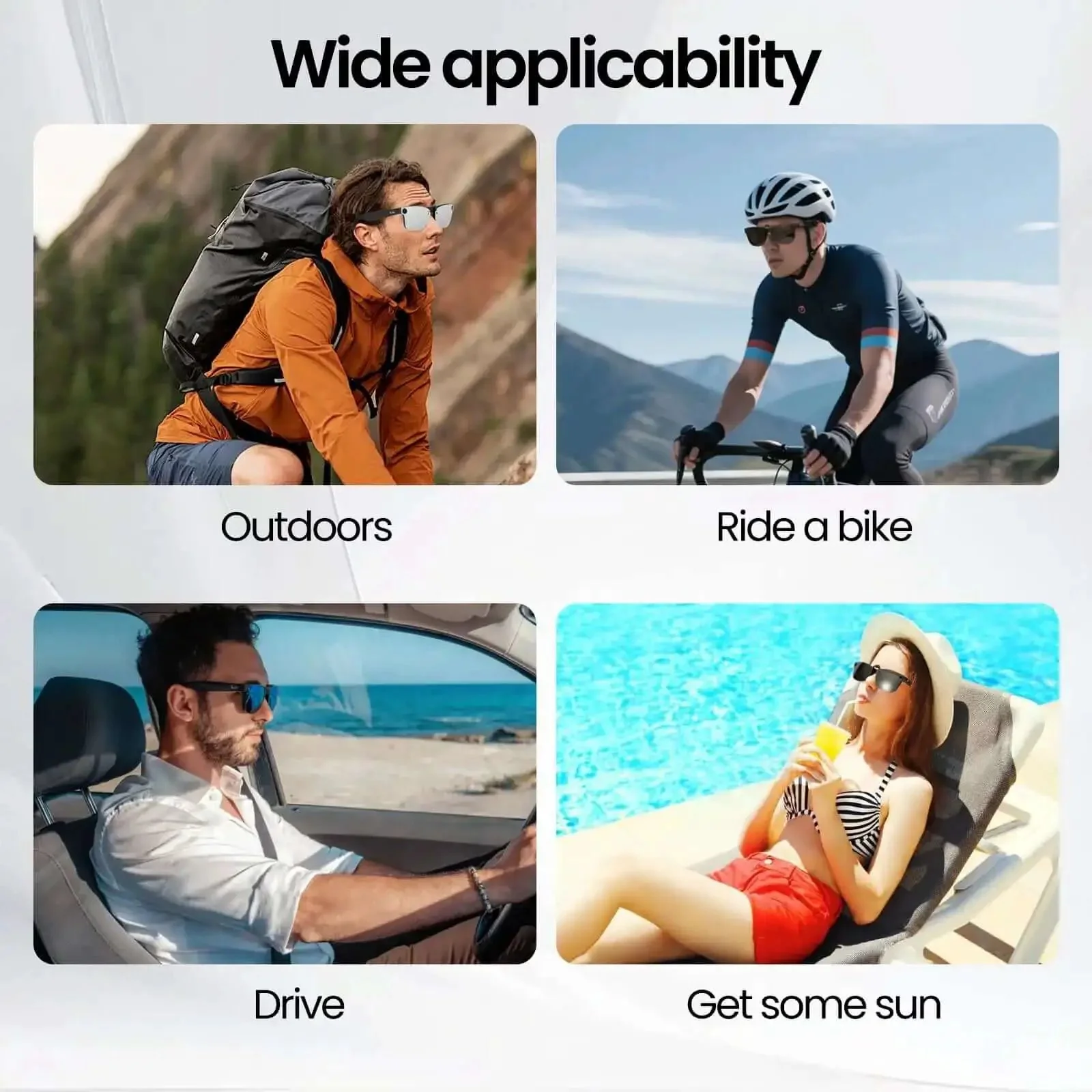 Polarized Clip On Lens For Meta Wayfarer Gen 2 Large 53 By 22 RW4008 RW4012 Shield Your Eyes From Sun Glare While You Stay Lookin Slick Cool And Fashionable Grey Discoloration Turns Black Clip On Accessory - Image 2