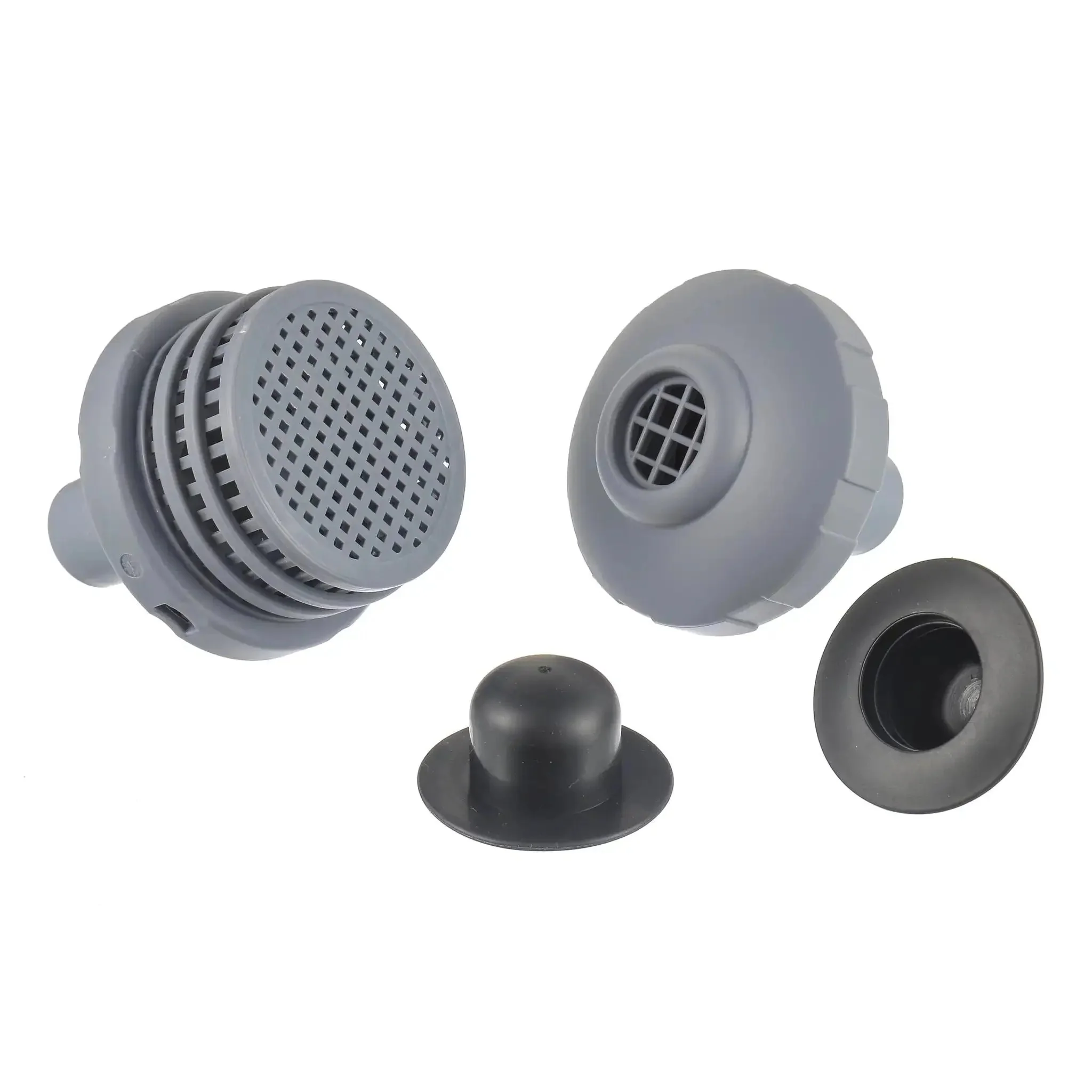 Pool Inlet Strainer Water Jet Connector Kit For Intex Above Ground Pools Replacement Parts With Inlet Nozzle Outlet Grid Hole Plug 1.25 Inch Fittings Boosts Water Circulation Filtration No Tools Needed Easy Install Ready Water - Image 2