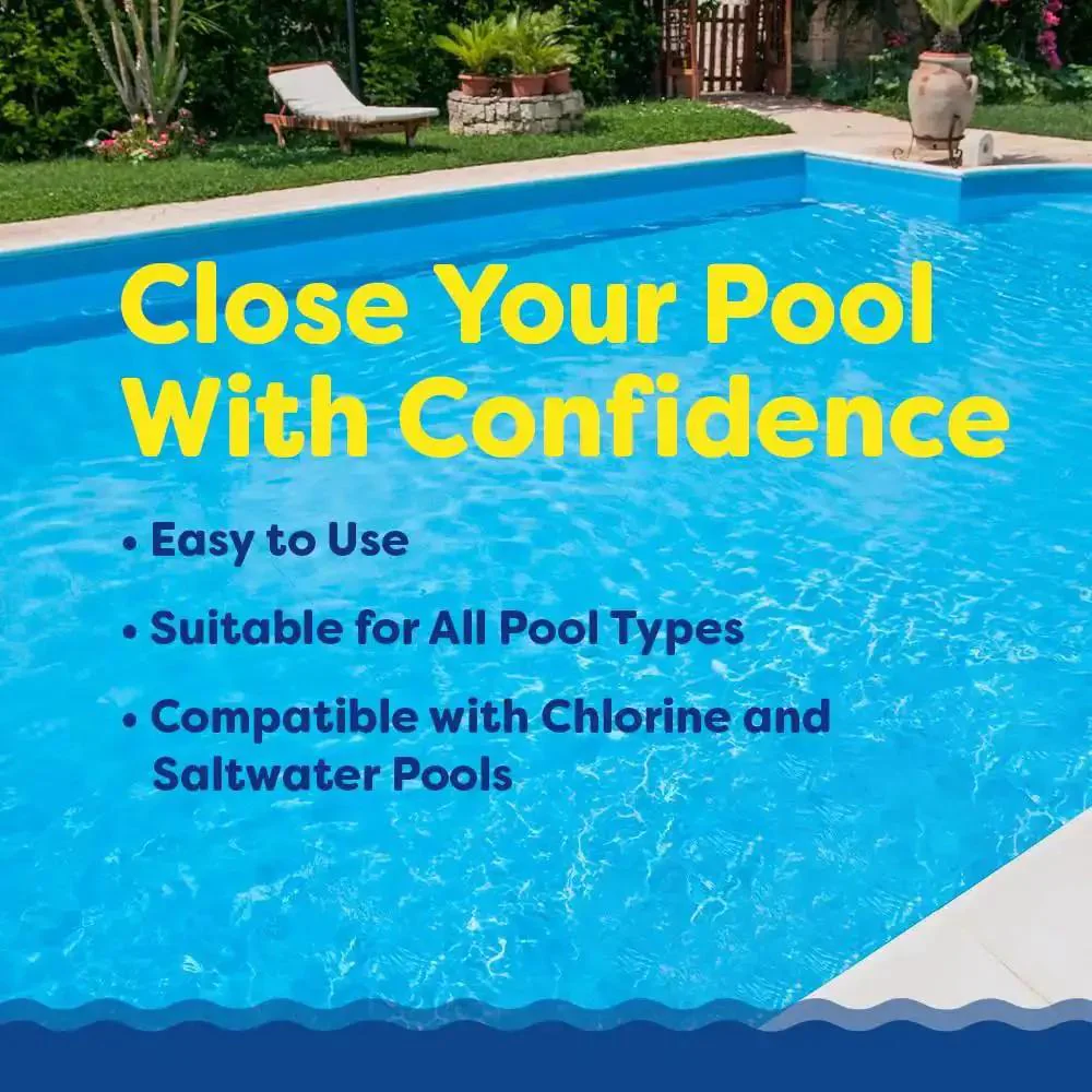 Pool Winterizing Kit For Above Ground And In Ground Pools All In One Chemistry Set Up To 15,000 Gallons Quick Close Solution With Safe Reliable Winter Chemicals And Easy To Follow Instructions For A Fast Smooth Offseason - Image 8