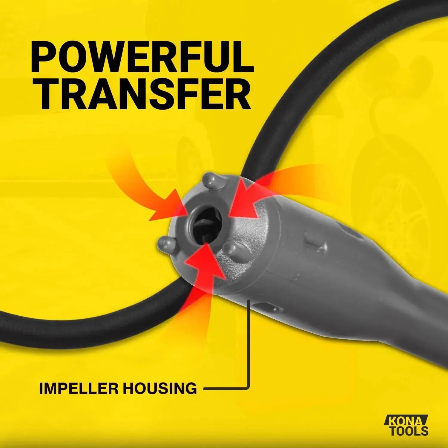 Portable Fuel Transfer Pump With Rubber Hose Battery Or USB C Powered Heavy Duty 4.3 Foot Hose Safety Nozzle Quick Transfer Of Gas Diesel DEF And Water For 3 To 20 Gallon Barrels Perfect For Home Garages And On The Go Jobs - Image 6