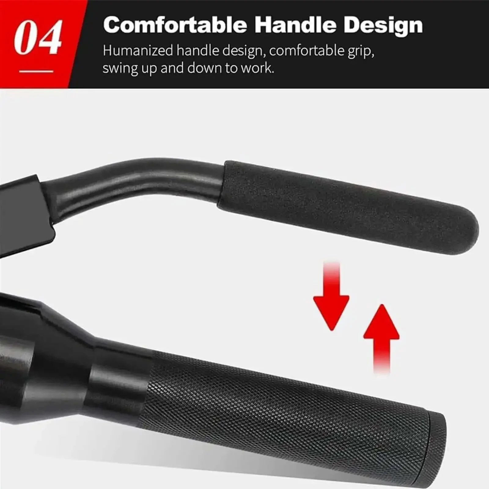Portable Manual Hole Punch Kit With Six Interchangeable Dies For Steel And Metal Sheets, Punch Sizes 22.5mm To 61.5mm, Hole Range 10mm To 20mm, 22mm Stroke, Heavy Duty DIY Punch Set - Image 3