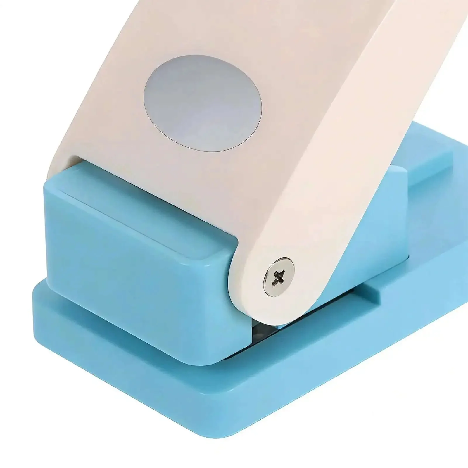 Portable Oval Tab Punch For Scrapbooking And Card Making, Compact Steel Hole Cutter For Paper Cards And Tags, Smooth Cut Easy Grip Craft Tool For On The Go DIY Projects And Journals - Image 4