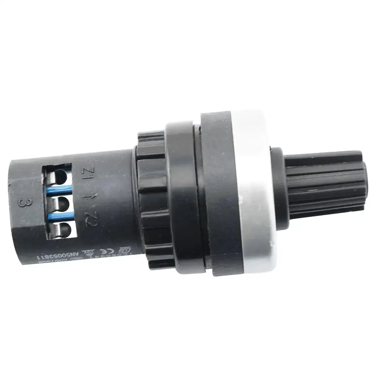Potentiometer Frequency Converter Precision Governor 22mm LA42DWQ-22 5K Ohm Variable Speed Drive Rotary Potentiometer Black Easy Mount Solderless Installation Heavy Duty Industrial Controller - Image 3