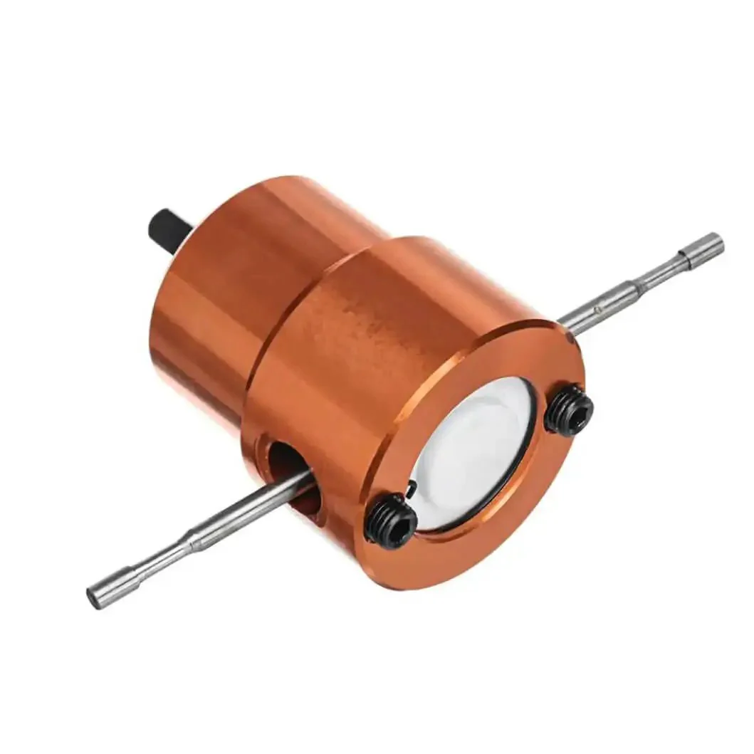 Power Drill Nibbler Attachment For Metal Sheets With Double Head And 360 Degree Adjustable Operation Ergonomic Handle Wrench Included 8mm Shank Required Ideal For Car Repair And Sheet Metal Projects Orange - Image 5