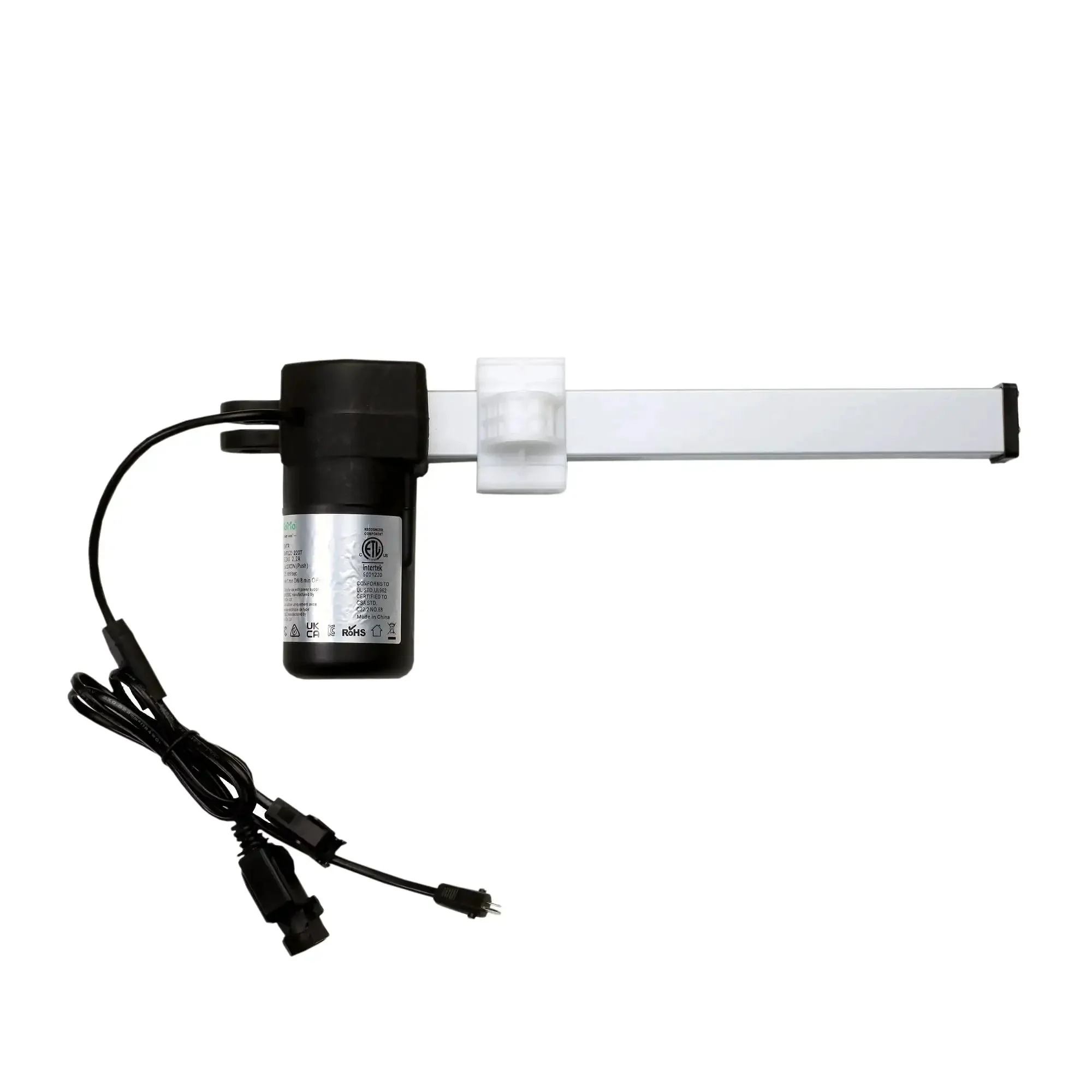 Power Recliner Motor Replacement 3MR122 220T Emomo Actuator For 3MR122 220E Linear Actuator Easy Install Heavy Duty Recliner Lift Motor 122 mm Base 220 mm Stroke 3 Cable Plugs