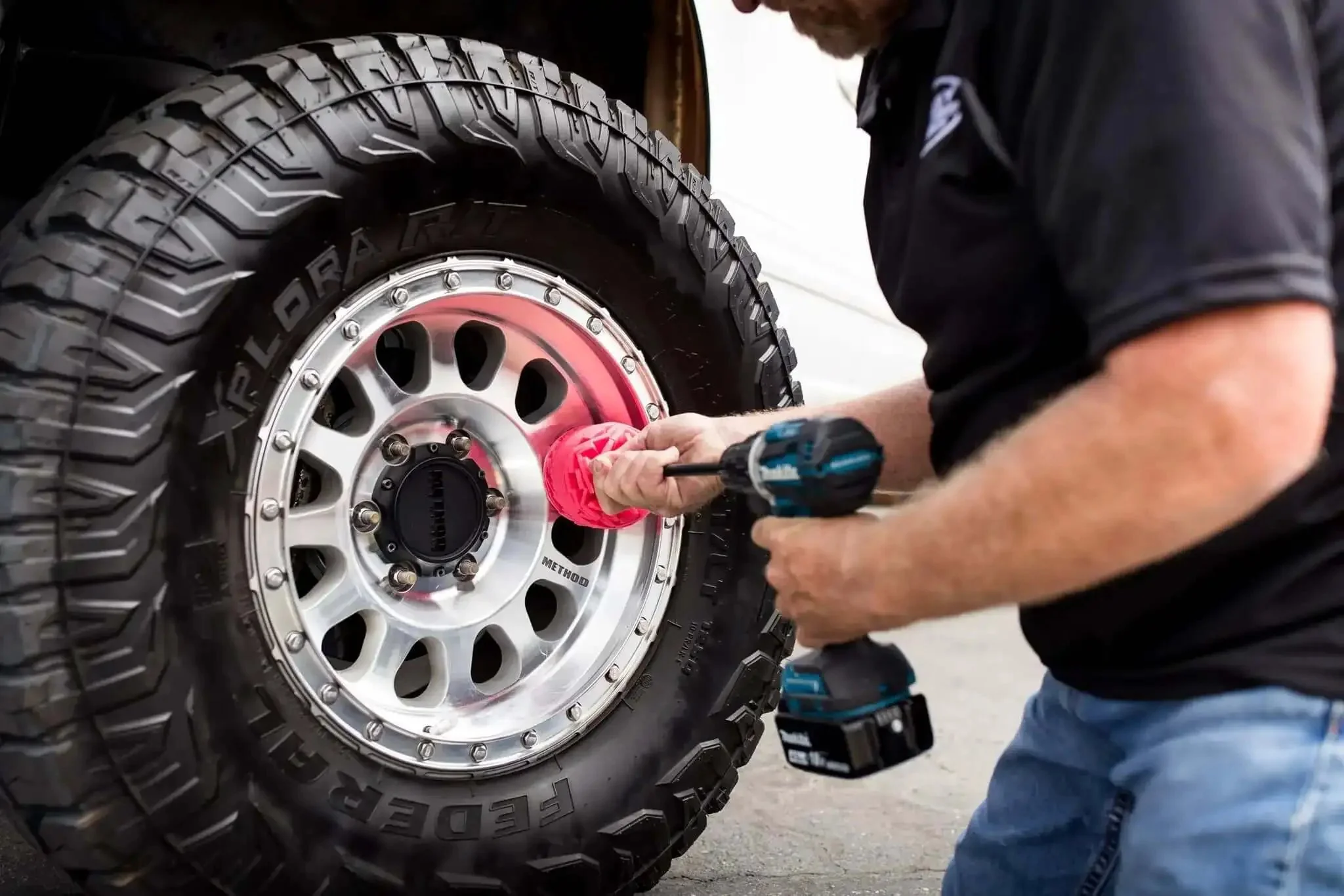PowerBall 2 Polishing Tool For Deep Dish Wheels And Tight Areas Drill Powered With A 10 Inch Quick Swap Bit Delivers Fast Pro Shine And Easy Access To Contours And Hard To Reach Spots On Any Vehicle - Image 2