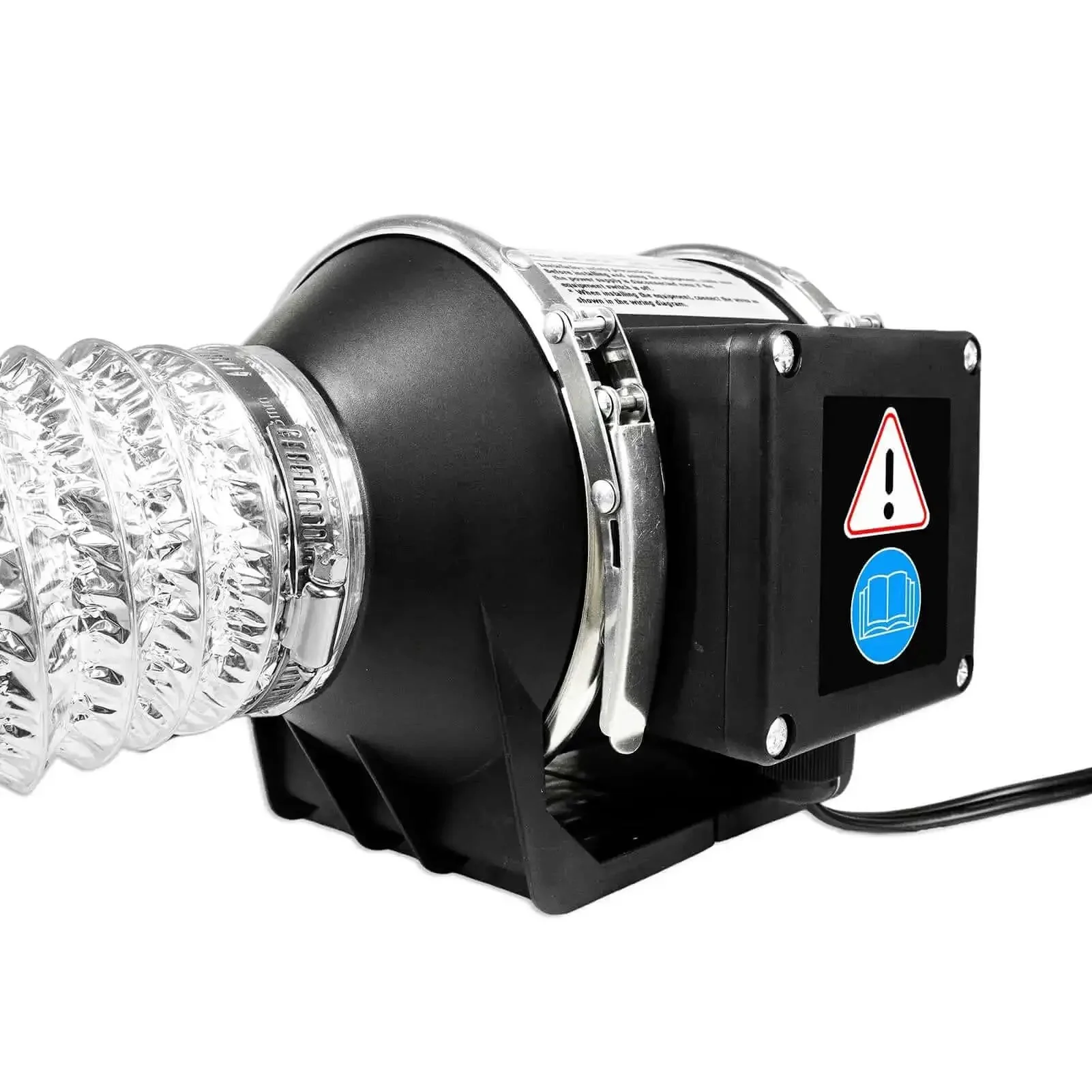 Powerful 3 Inch Duct Fan With Speed Controller Delivers Up To 200 Cubic Meters Per Hour Airflow For Quick Exhaust And Enhanced Air Circulation In 3D Printer Enclosures And Grow Tents While Keeping Noise Low And Smooth Operation - Image 3